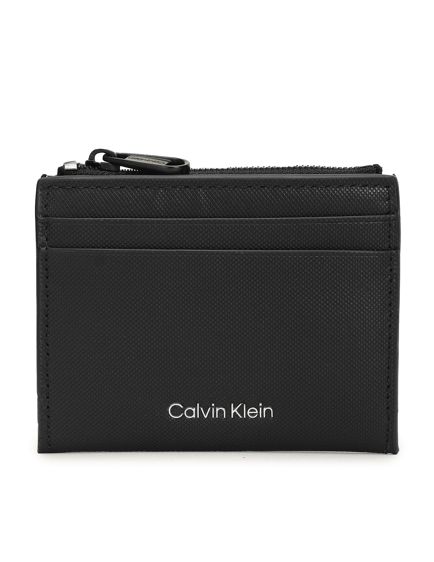 Buy Calvin Klein Jeans Men Must Zipper Card Holder NNNOW