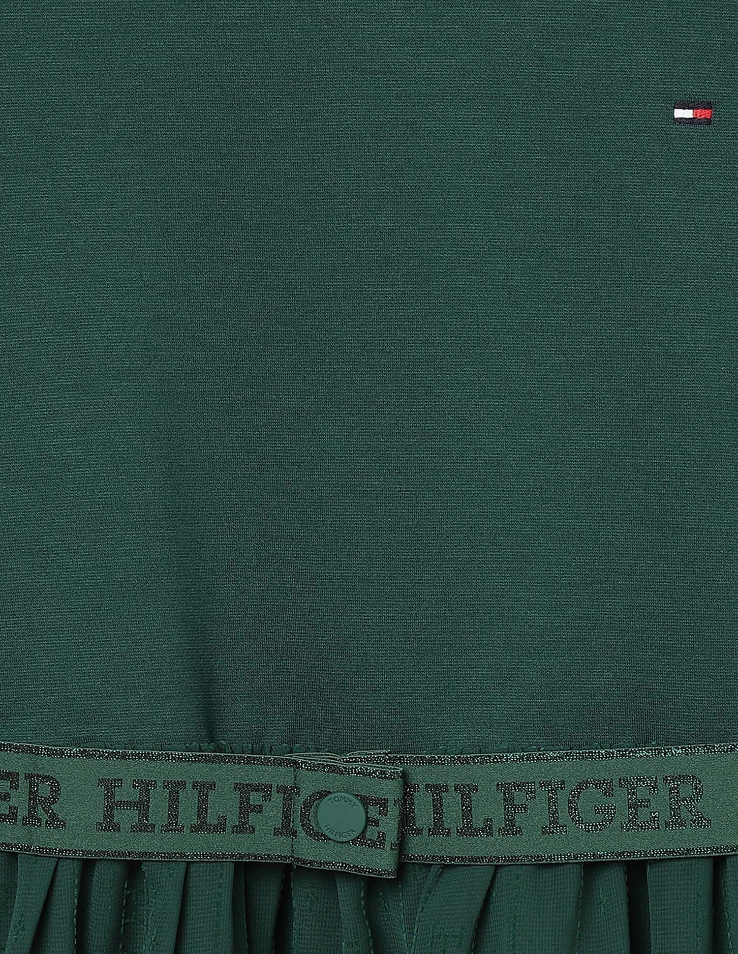 Tommy Hilfiger Kids Girls Hilfiger Punto Tulle Dress