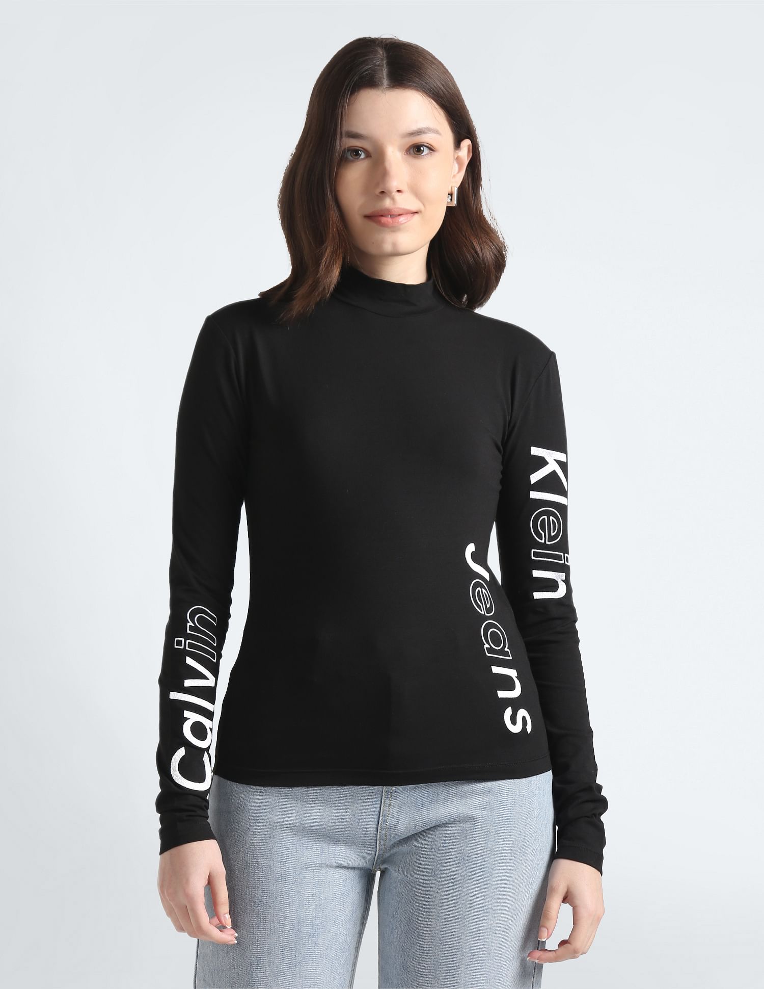 Calvin Klein Multi Placement Logo Slim T-Shirt