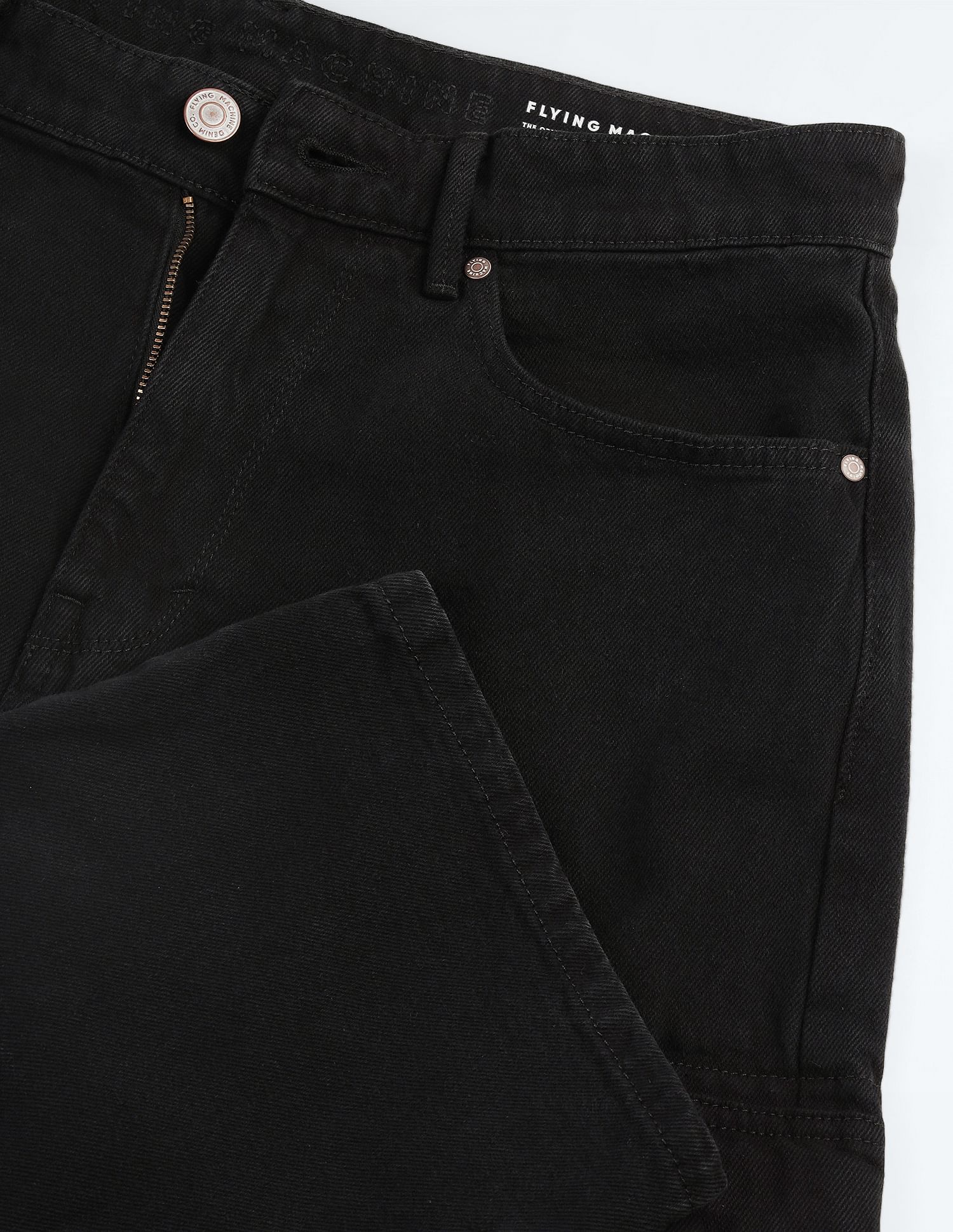 Flying Machine Cobain Loose Fit Cargo Jeans