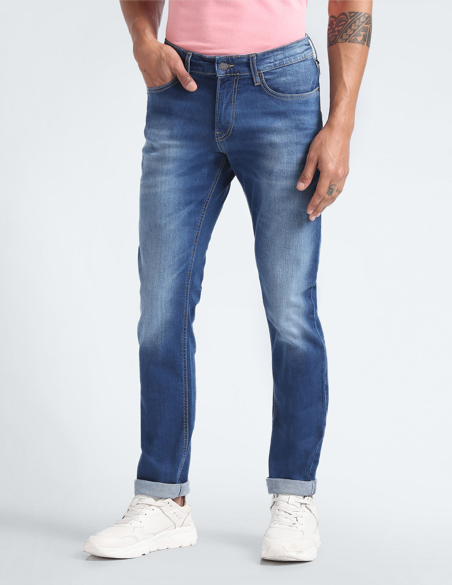 Tommy Hilfiger Scanton Slim Stone Wash Jeans