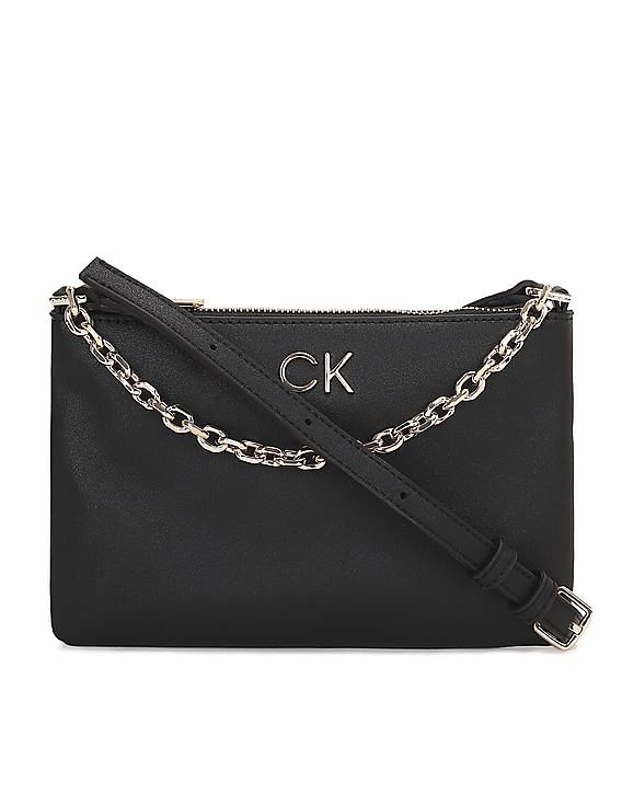 Calvin klein discount sling bag black