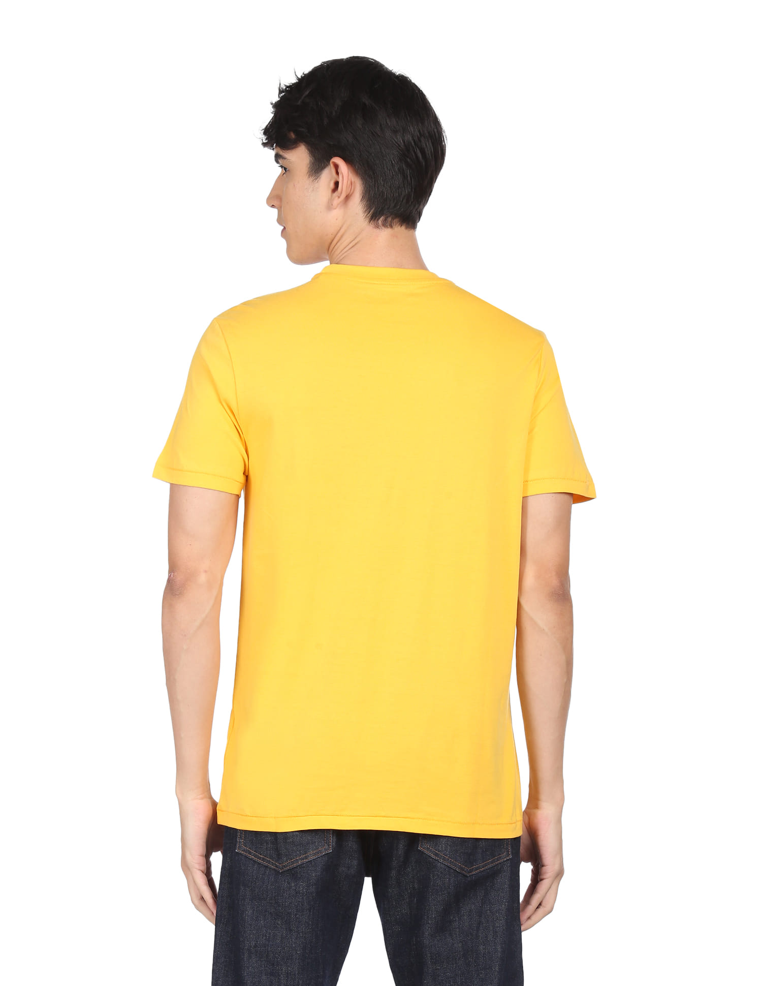 新品BUDO Ventilate Aero Top Short Sleeve M Buy Aeropostale Men Yellow Short Sleeve Graphic Print Cotton T