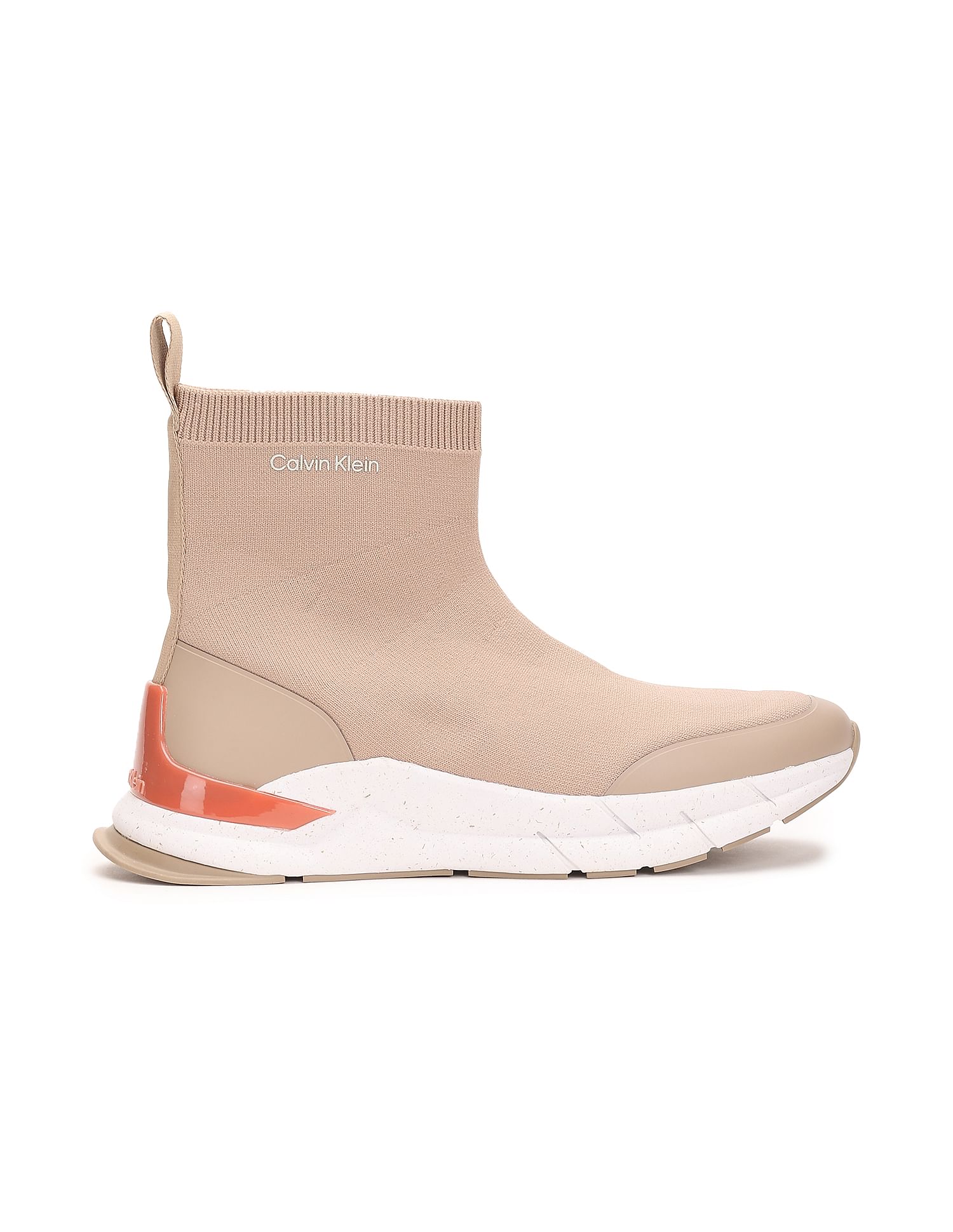 Calvin Klein Men Runner Sock Boot Sneakers