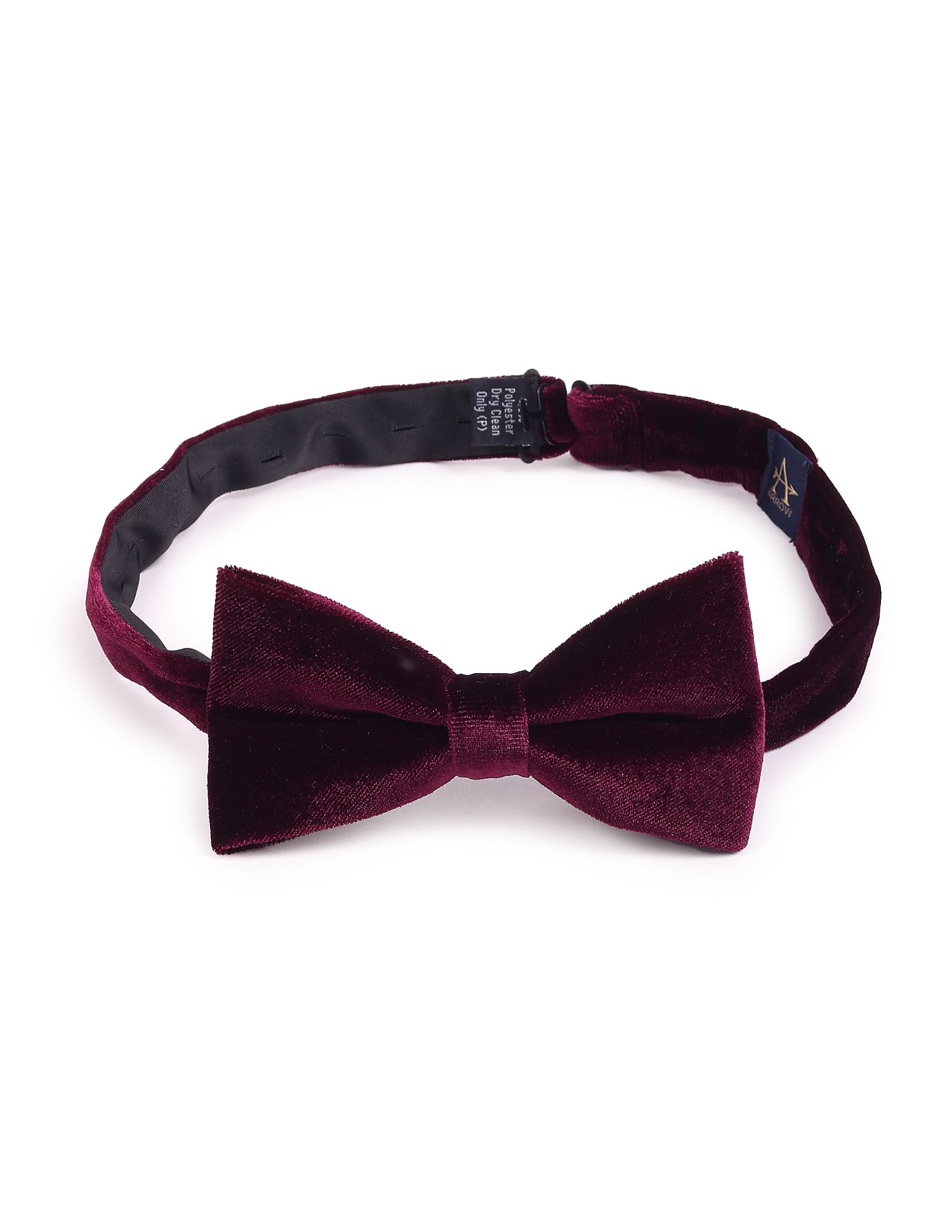 Arrow Men Pre Tied Solid Bow Tie