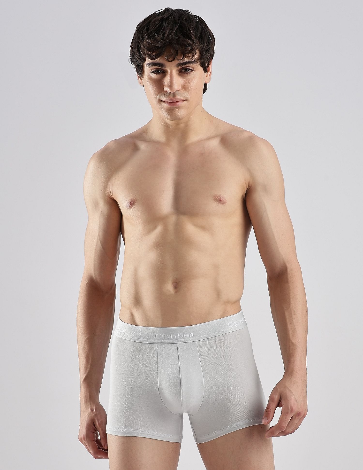 Calvin Klein Underwear Low Rise Solid Multi Trunks - Pack Of 3