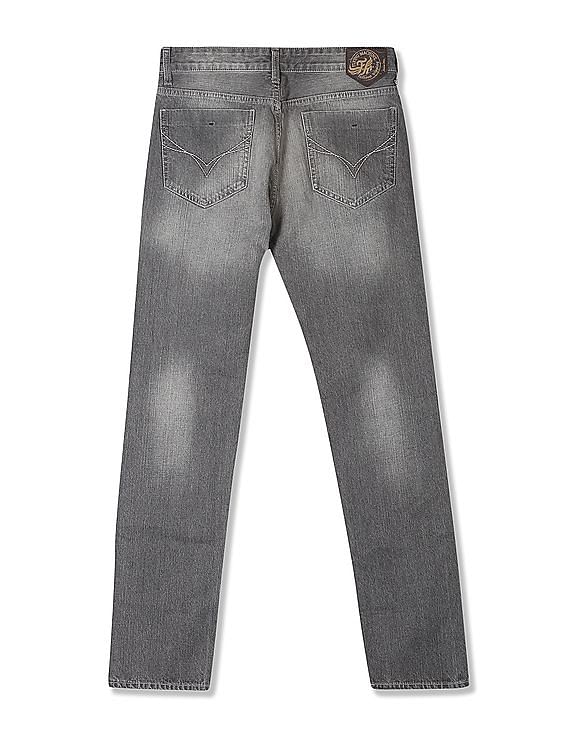 Flying Machine Slim Fit Stone Wash Jeans