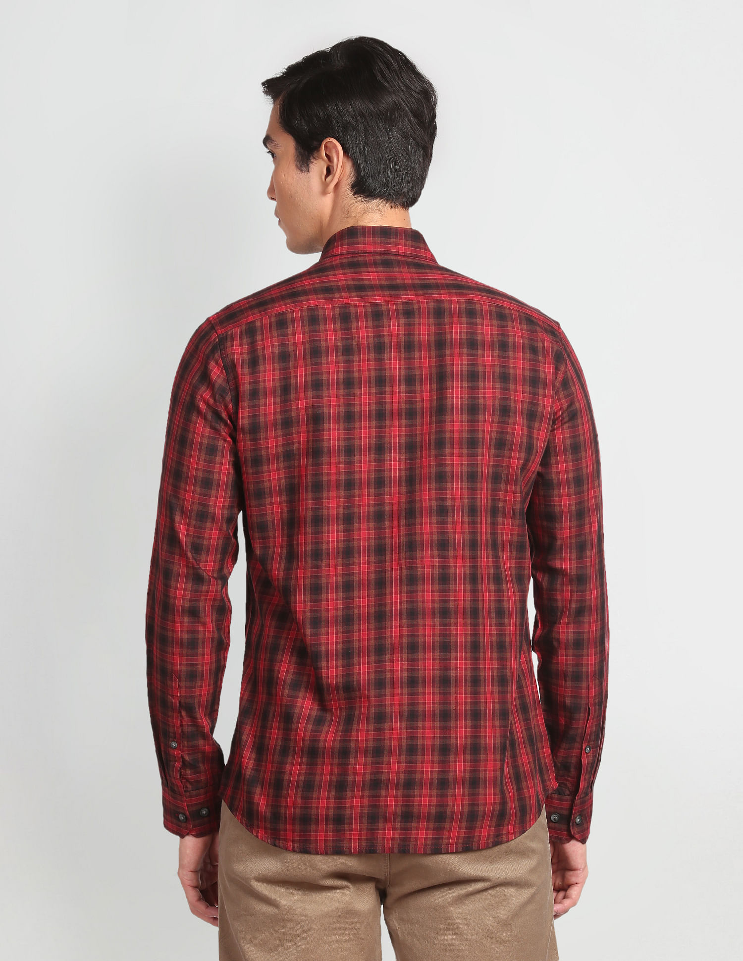 Arrow Sports Dupplin Check Cotton Shirt