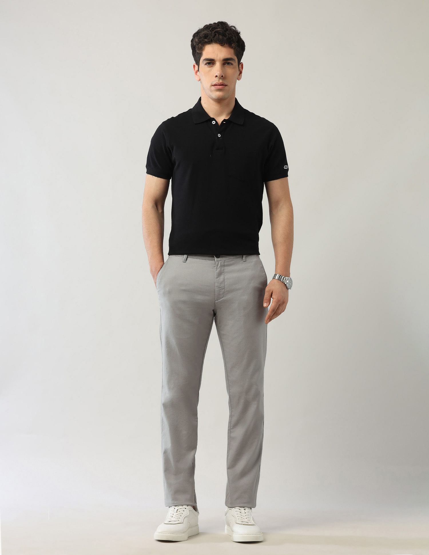 Arrow Sport Twill Night Is Young Trousers