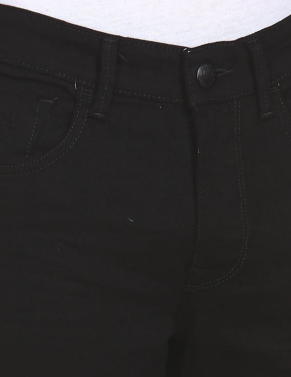U.S. Polo Assn. Denim Co. Brandon Slim Tapered Fit Black Jeans