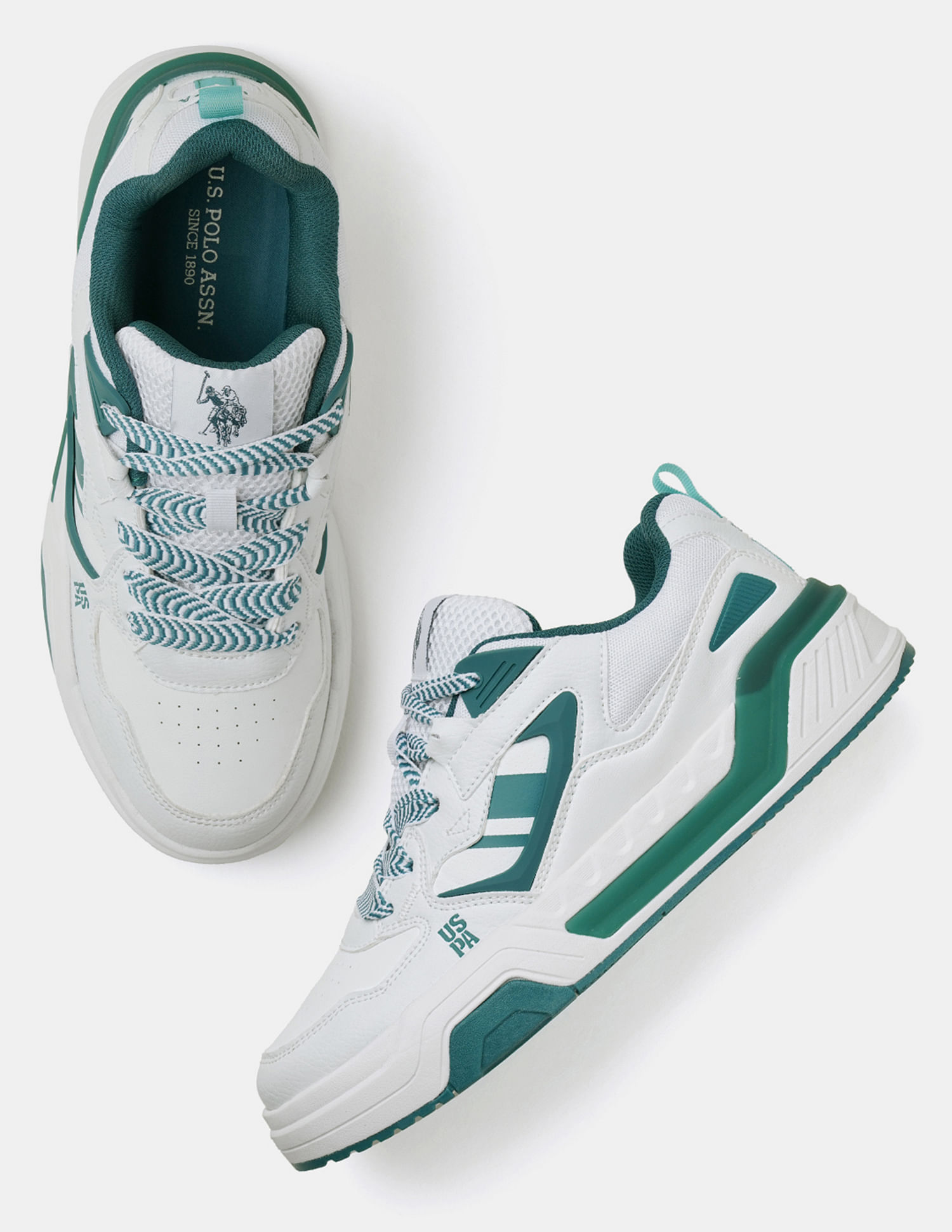 U.S. Polo Assn. Men Damen Colour Blocked Sneakers