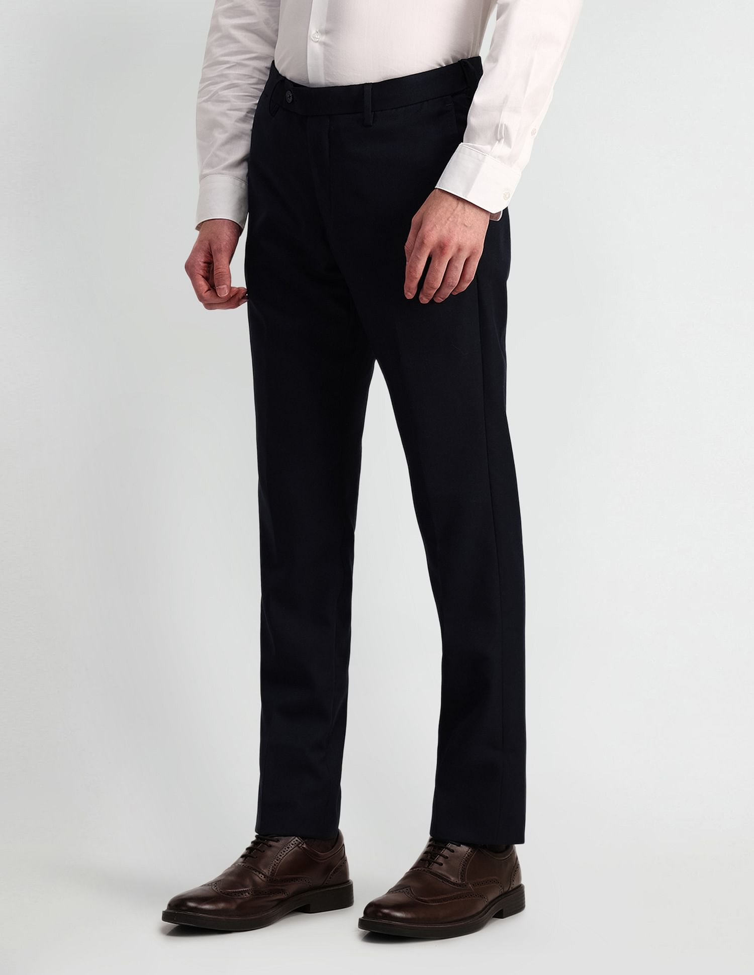 Arrow Mid Rise Twill Trousers