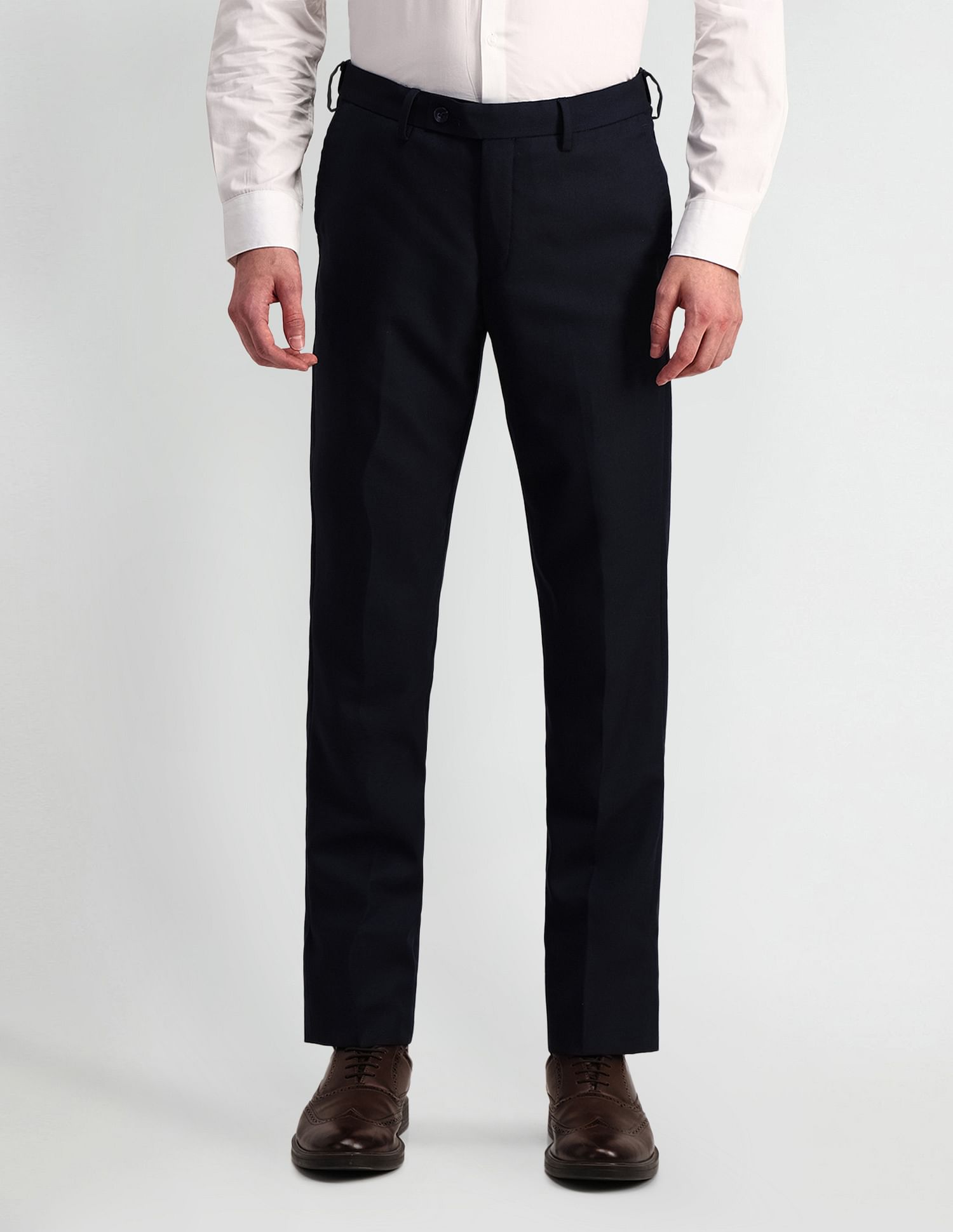 Arrow Mid Rise Twill Trousers