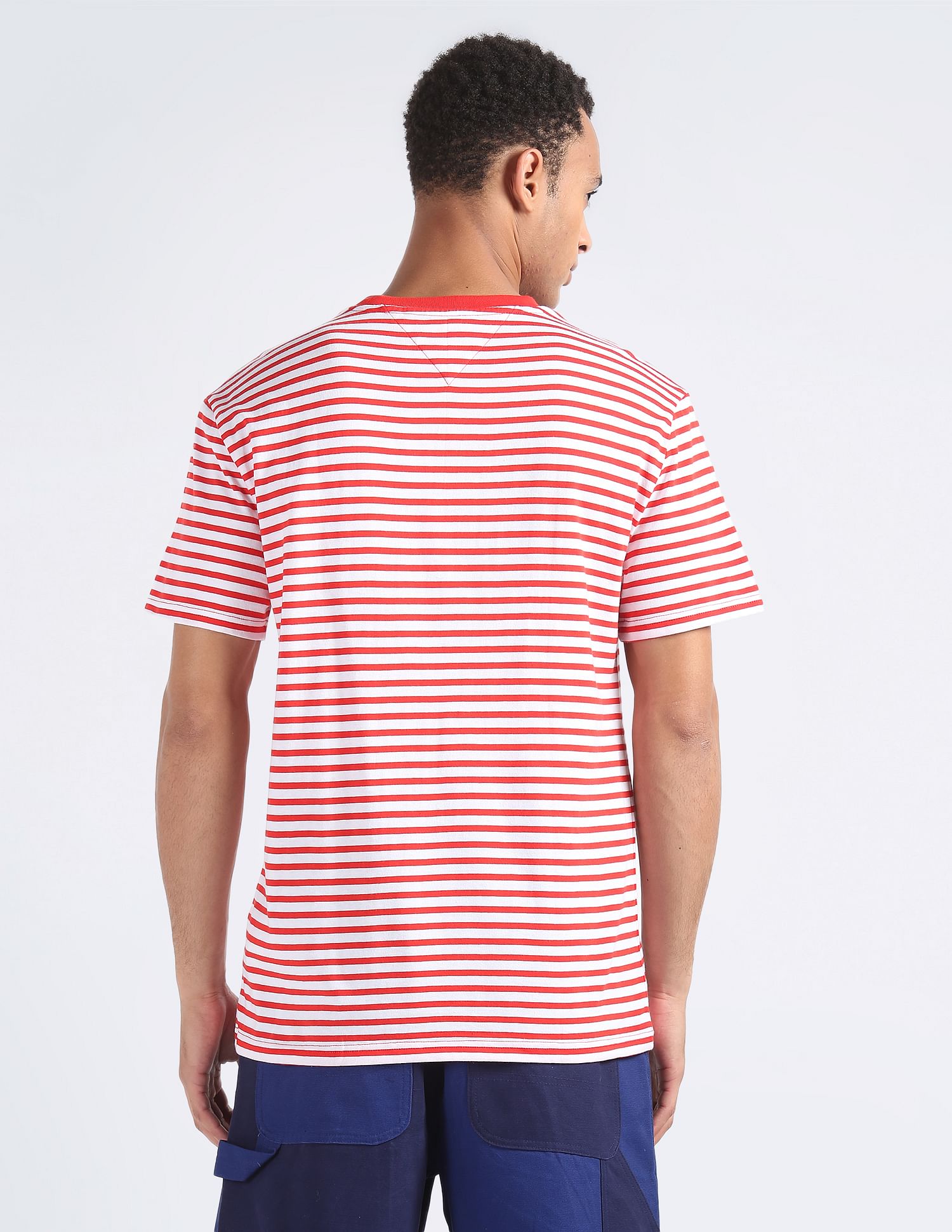 Tommy Hilfiger Transitional Cotton Horizontal Stripe T-Shirt
