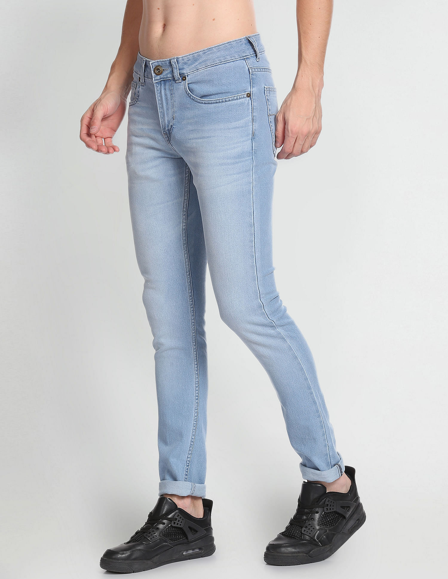 Flying Machine Jackson Skinny Fit Stone Wash Jeans