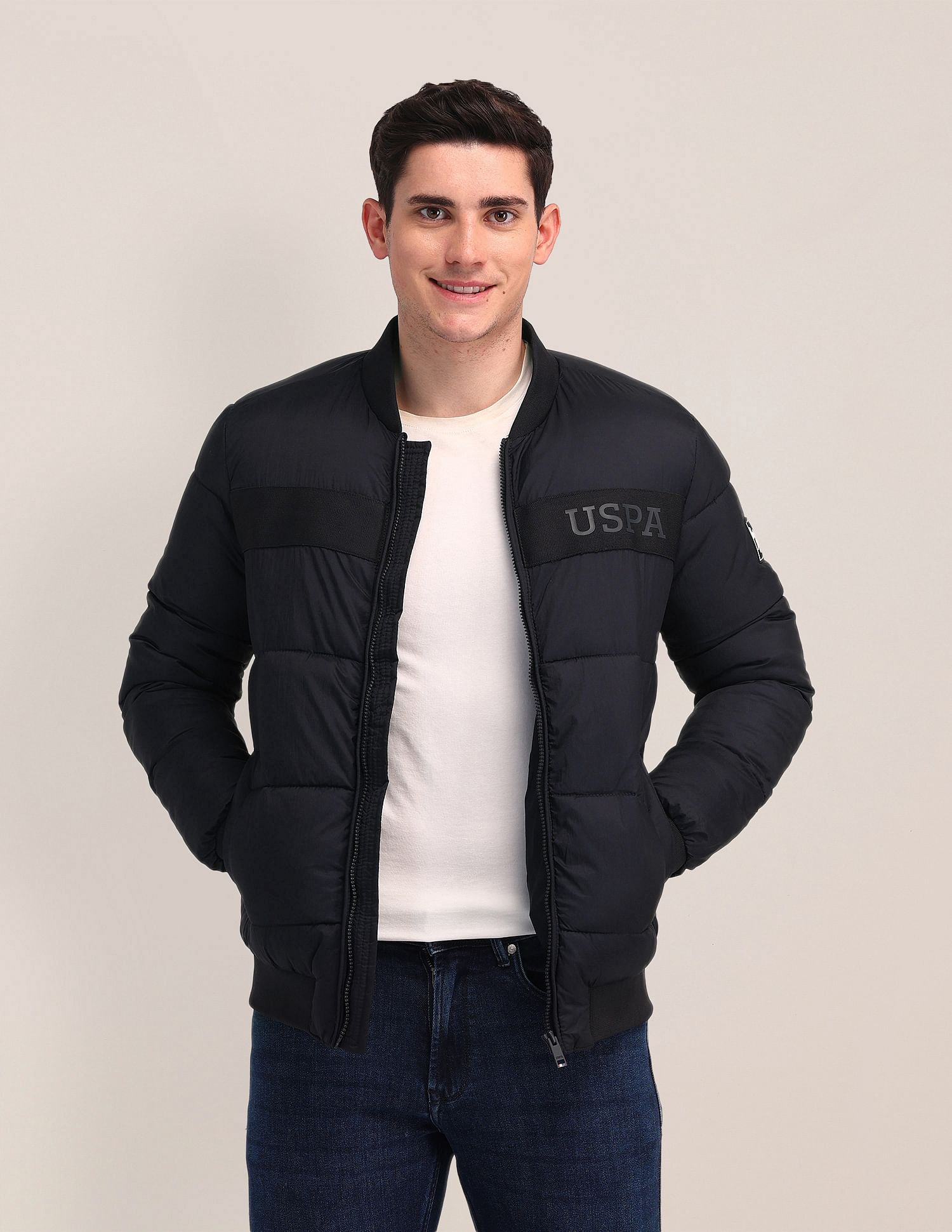 U.S. Polo Assn. USJCKS0710 NAVY Mens Jackets
