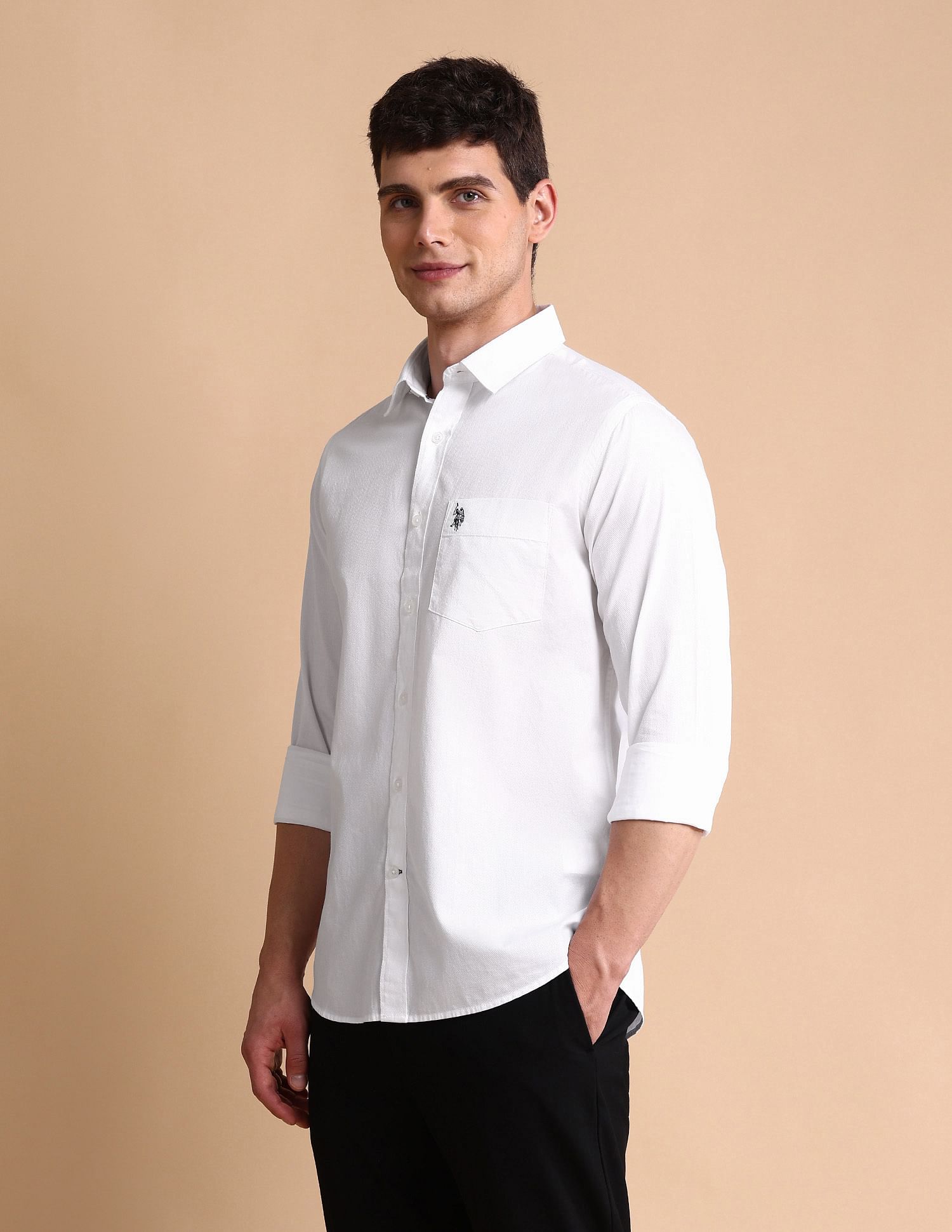 U.S. Polo Assn. Pure Cotton Tailored Fit Shirt
