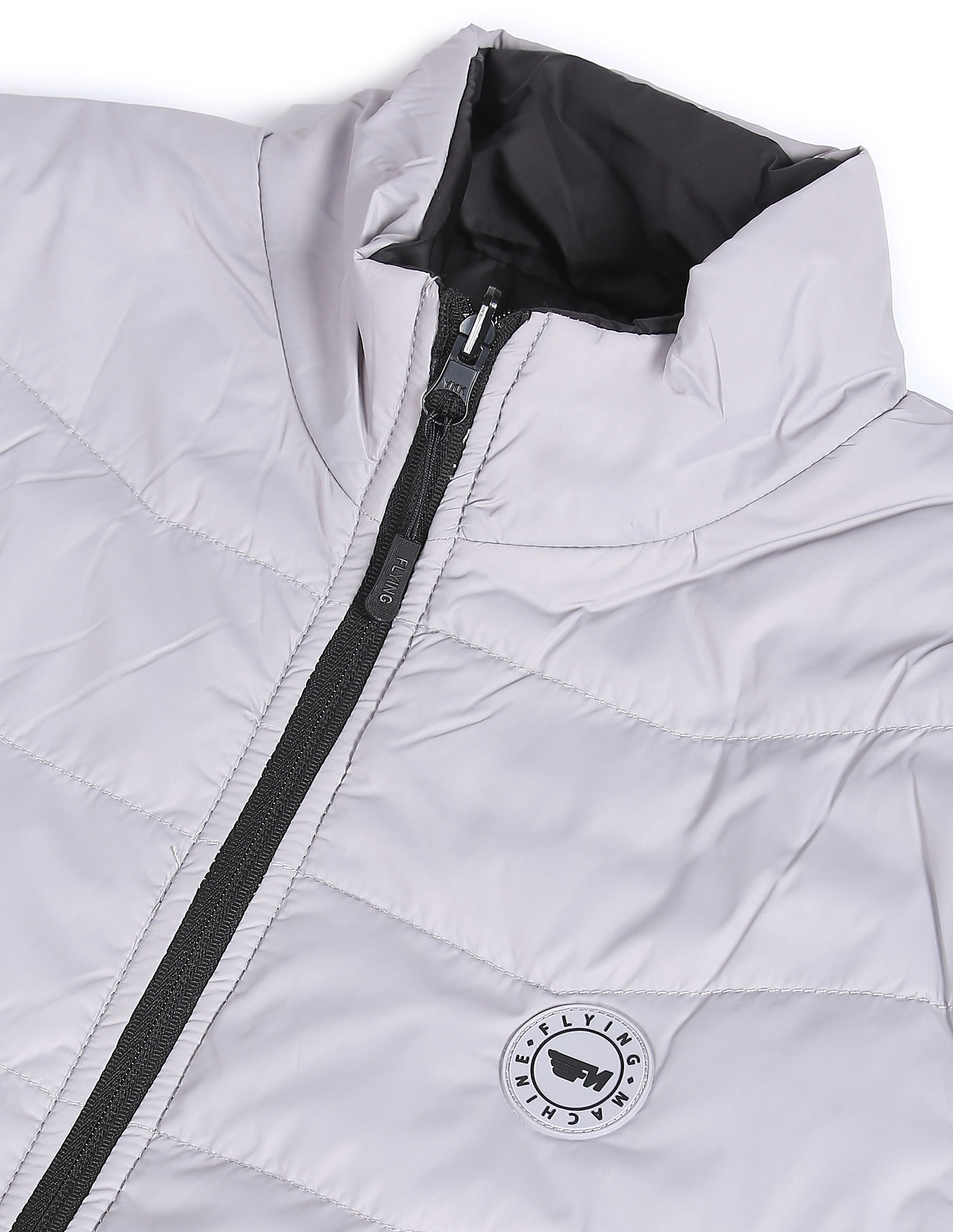 Flying Machine High Neck Reversible Jacket