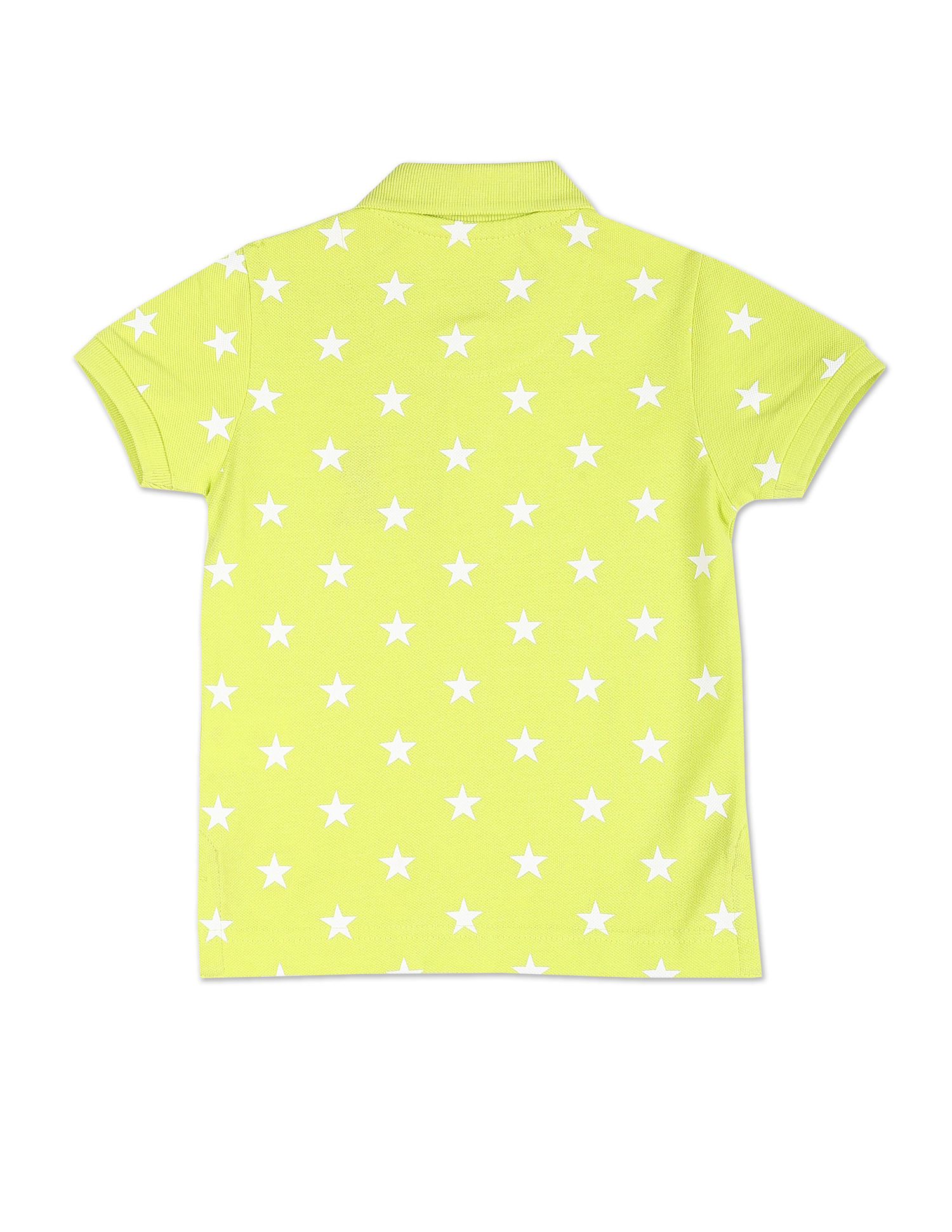 U.S. Polo Assn. Kids Graphic Print Cotton Polo Shirt