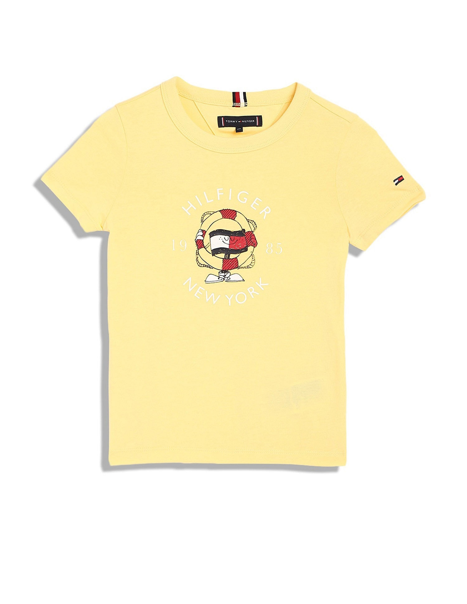 Tommy Hilfiger Kids Boys Graphic Regular-Fit Cotton T-Shirt