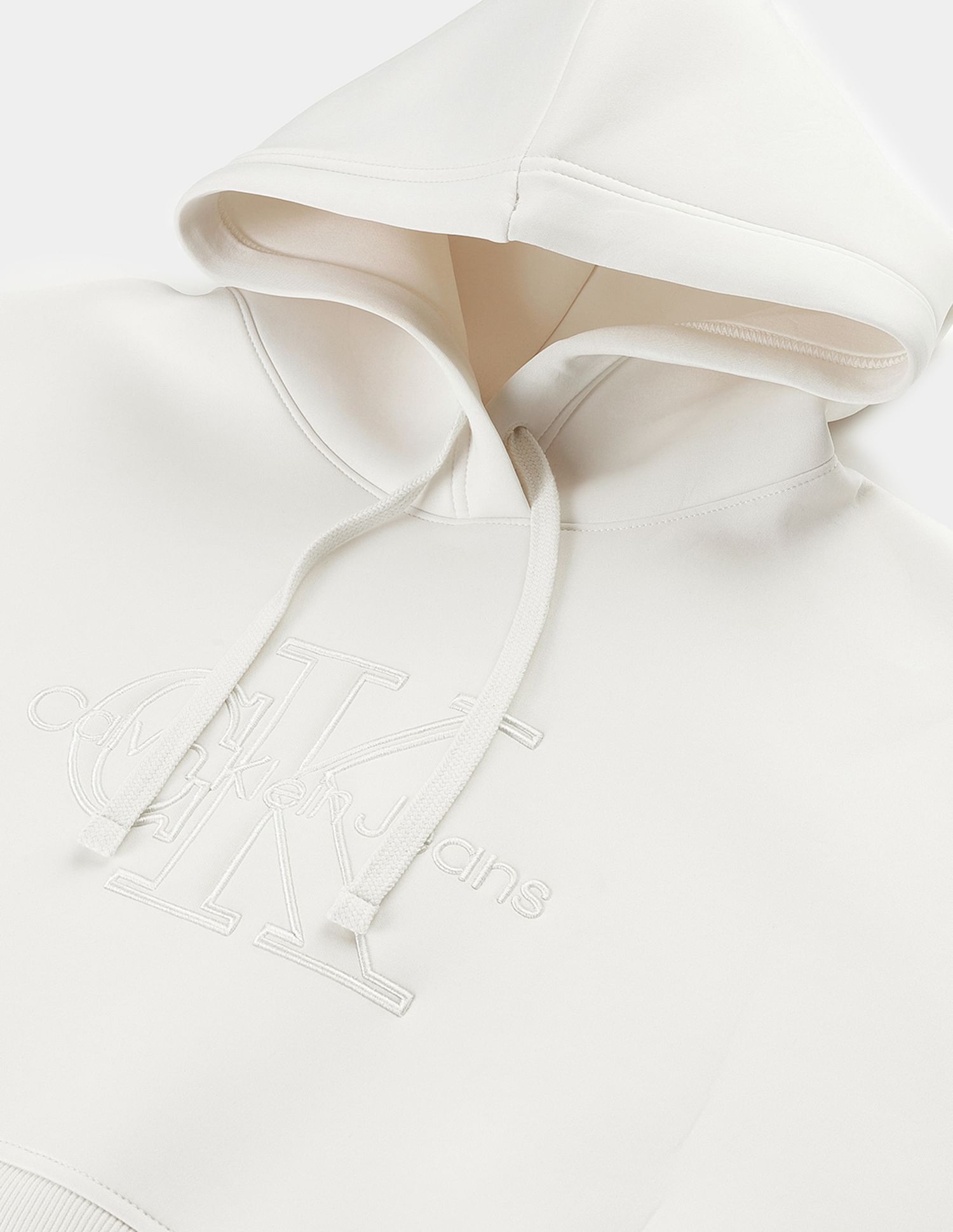 Calvin Klein Scuba Premium Monogram Hood Sweatshirt