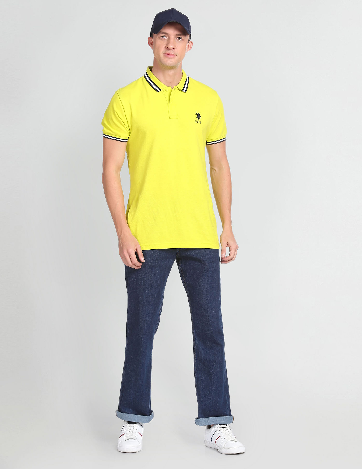 U.S. Polo Assn. Denim Co. Connor Bootcut Fit Blue Jeans