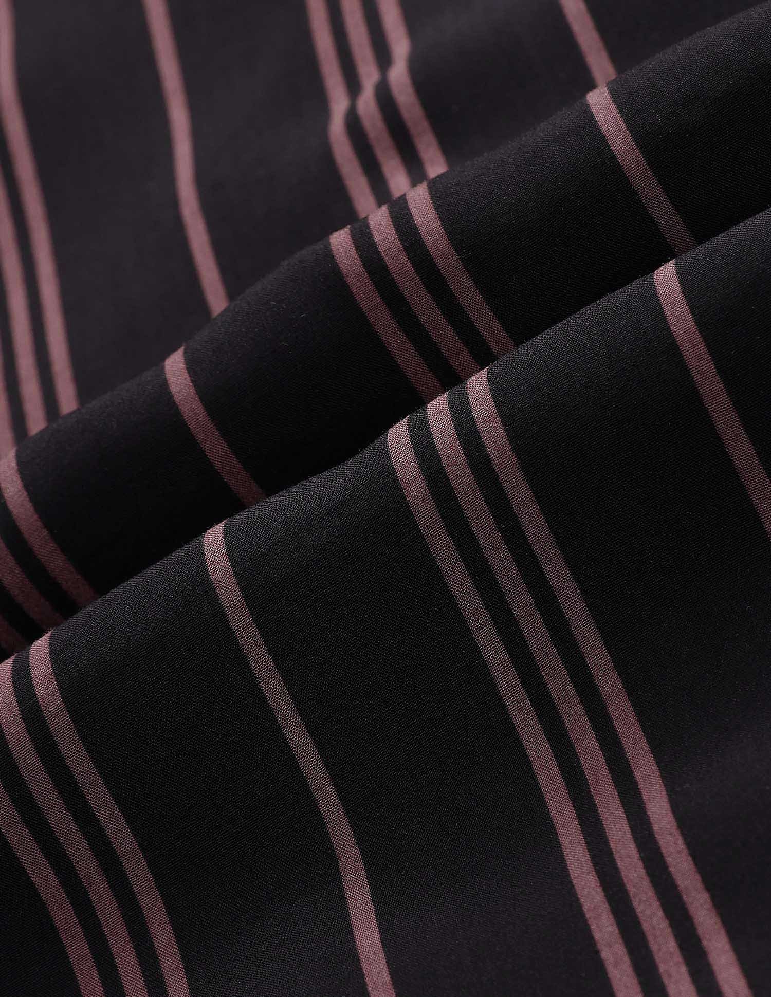 Flying Machine Vertical Striped Original Cuban Shirt