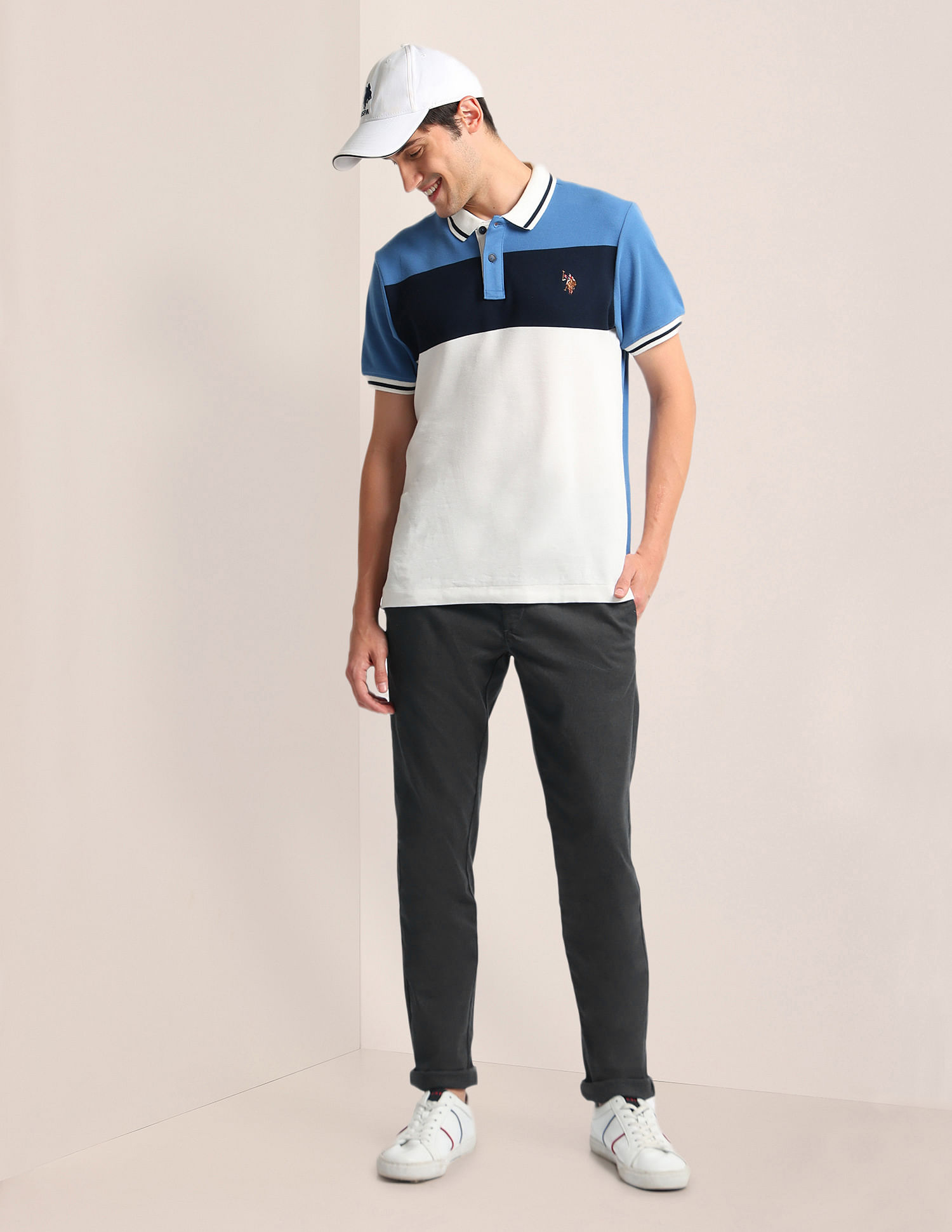 U.S. Polo Assn. Yarn Dyed Check Trousers