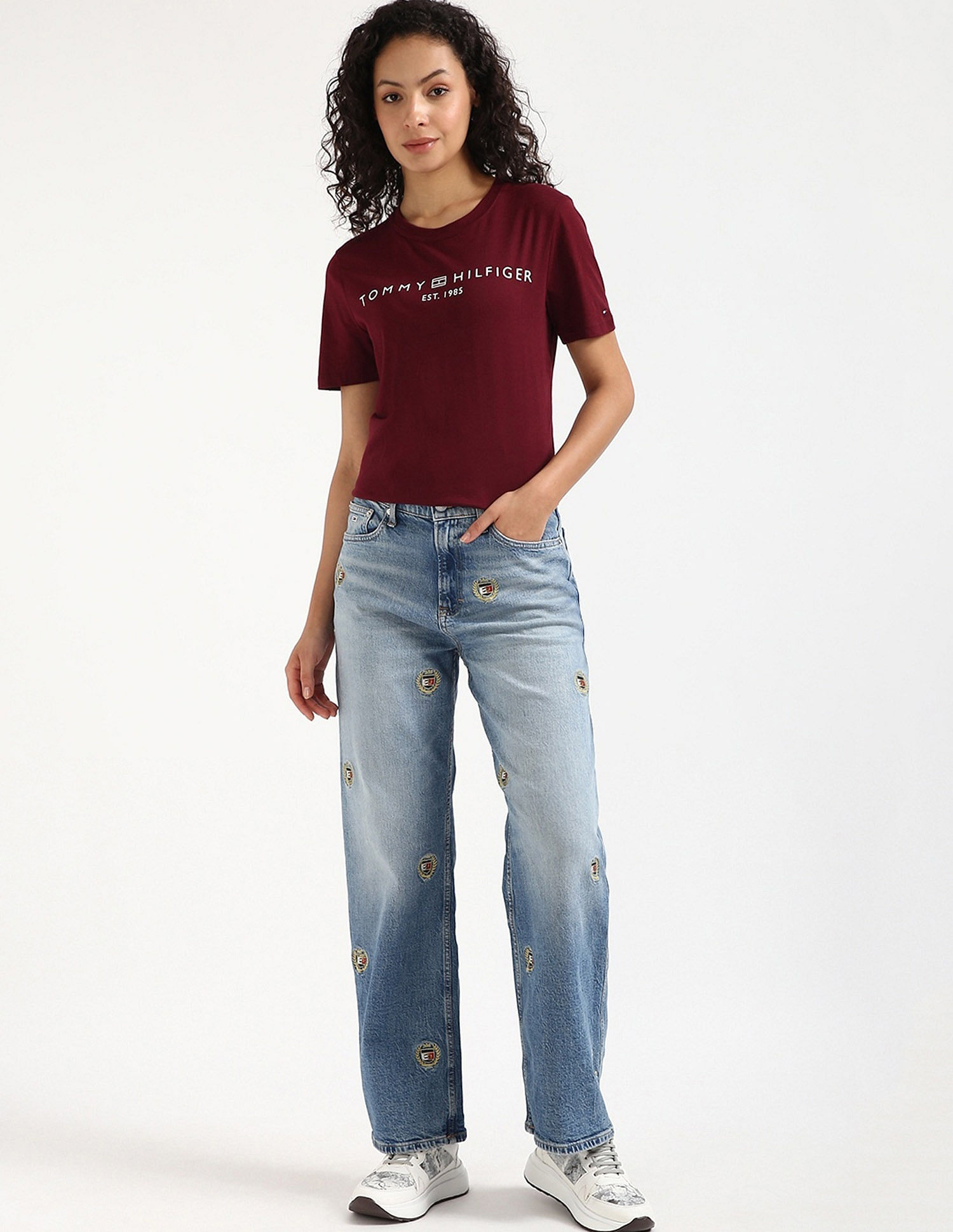 Tommy Hilfiger Logo Regular-Fit Cotton T-Shirt