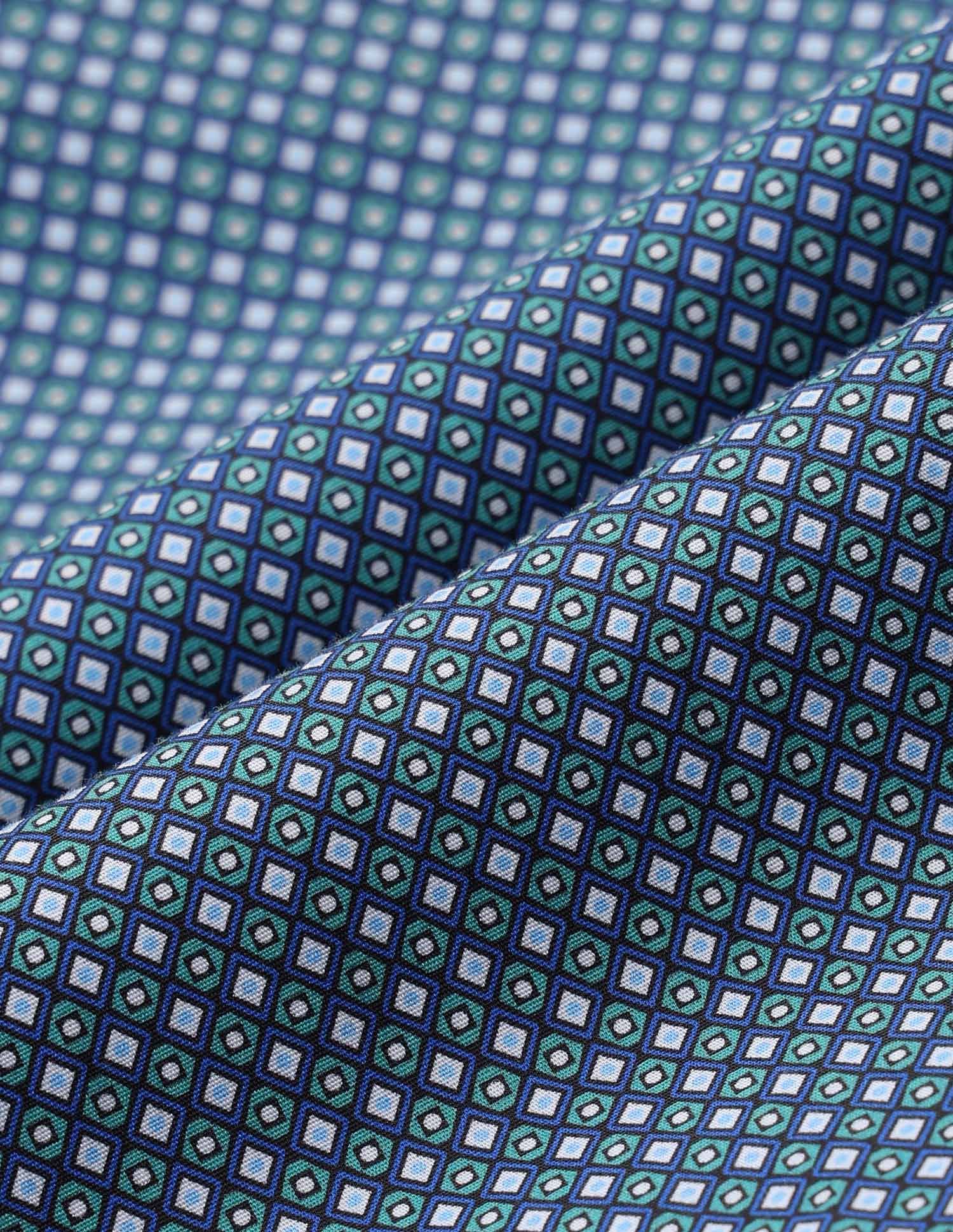 U.S. Polo Assn. Geometric Printed Tailored Fit Shirt
