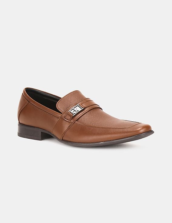 calvin klein men's dress shoes brown Calvin Klein Brodie Brown Oxfords - Men's Shoes