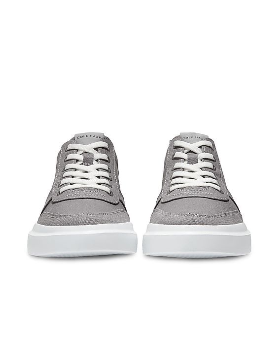 Buy Cole Haan Men Grey Grandpro Rally Canvas Court Sneakers