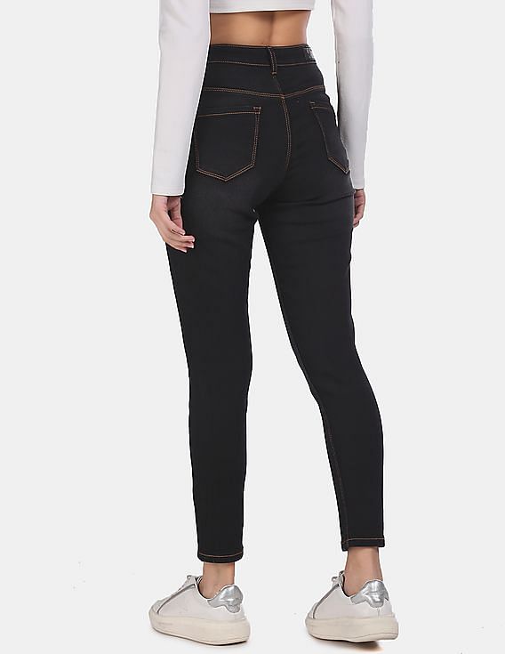 Flying Machine Women High Rise Veronica Skinny Fit Jeans