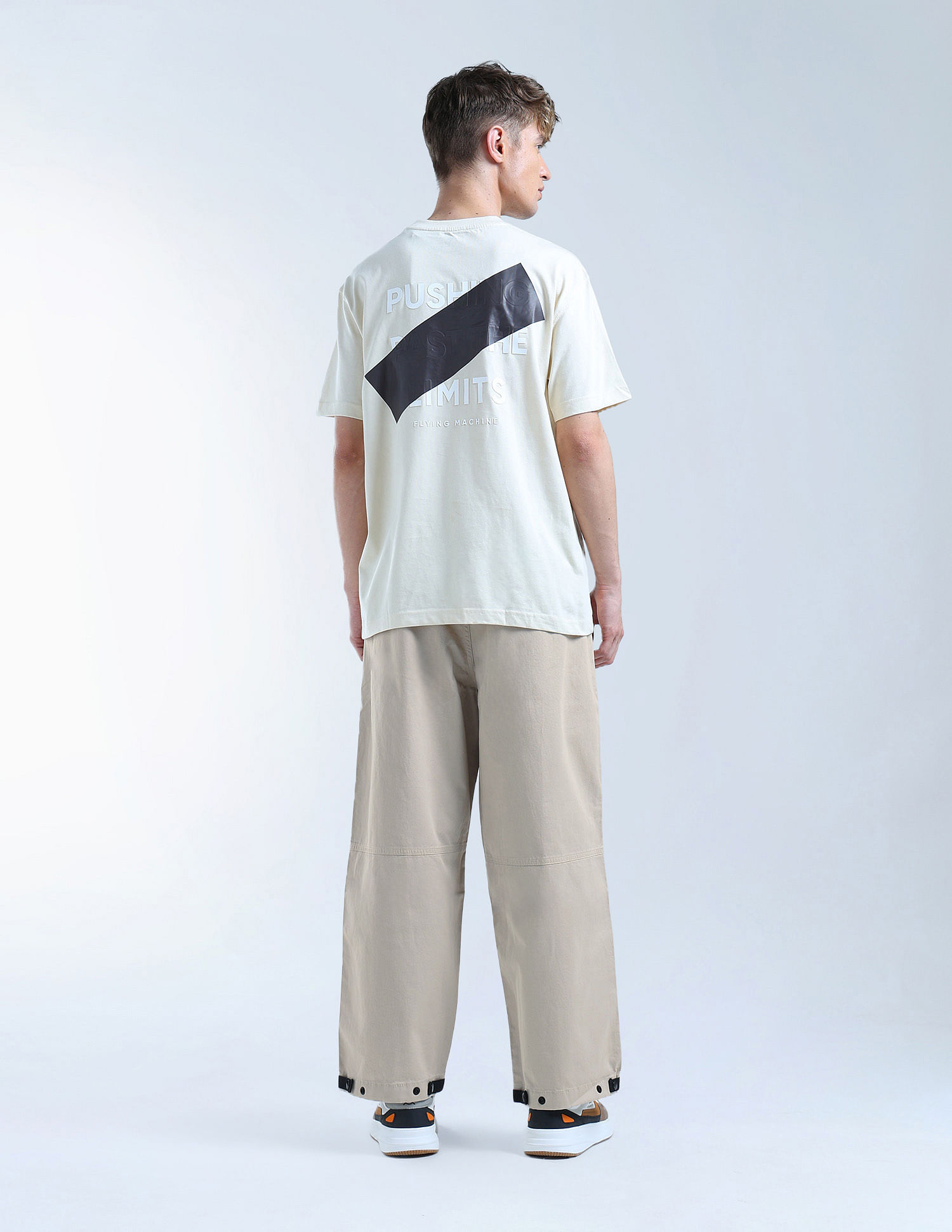 Flying Machine Twill Relaxed Fit Cargos