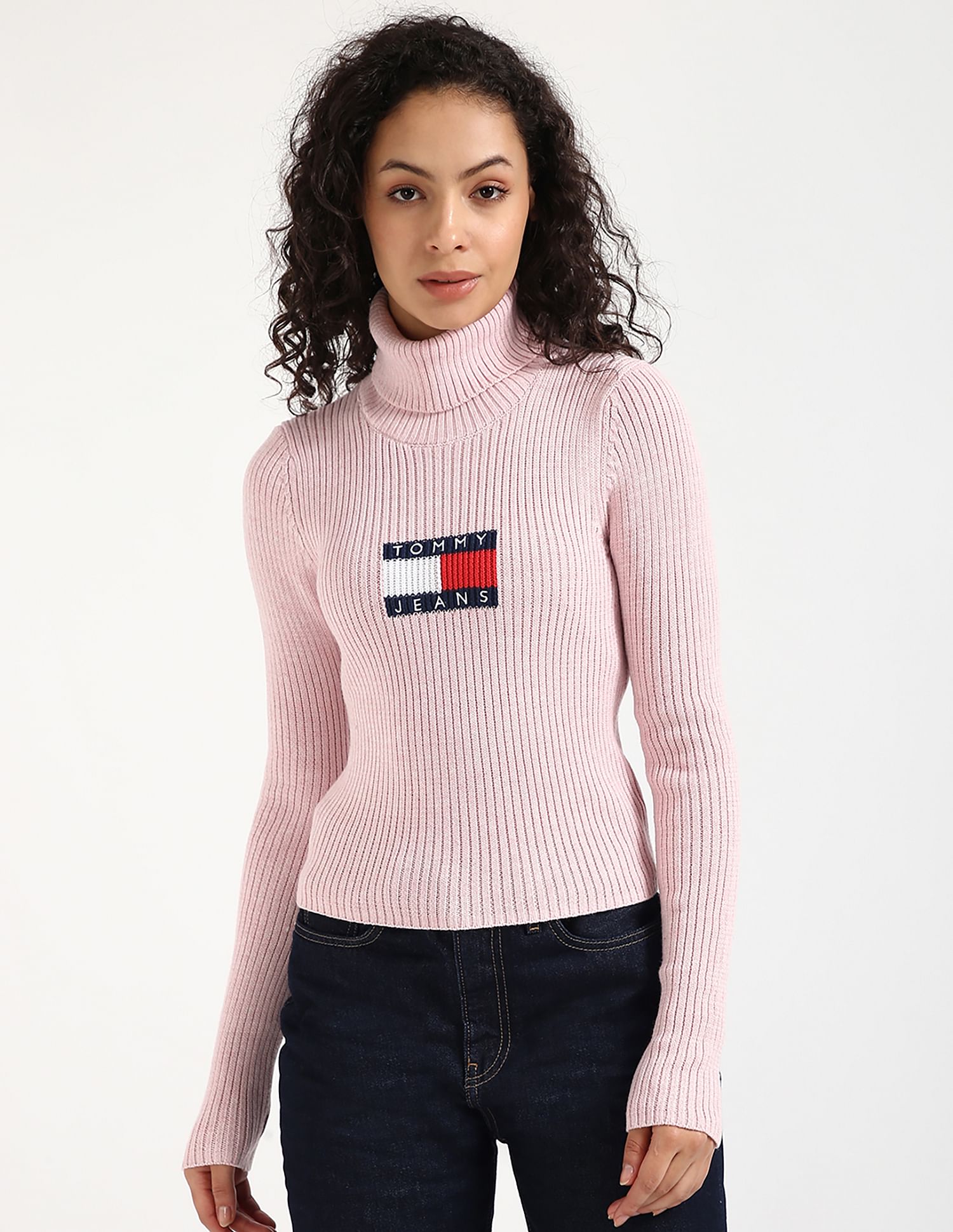 Tommy Hilfiger Kids Slim Fit Solid Sweater