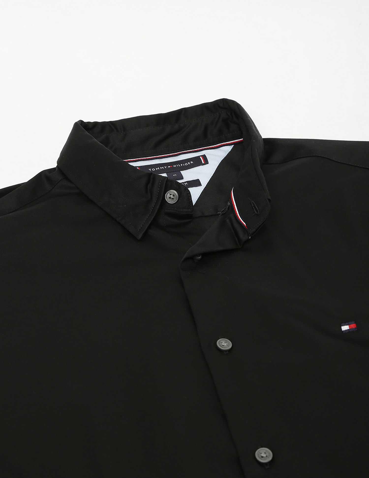 Tommy Hilfiger Cotton Stretch Slim Flex Shirt