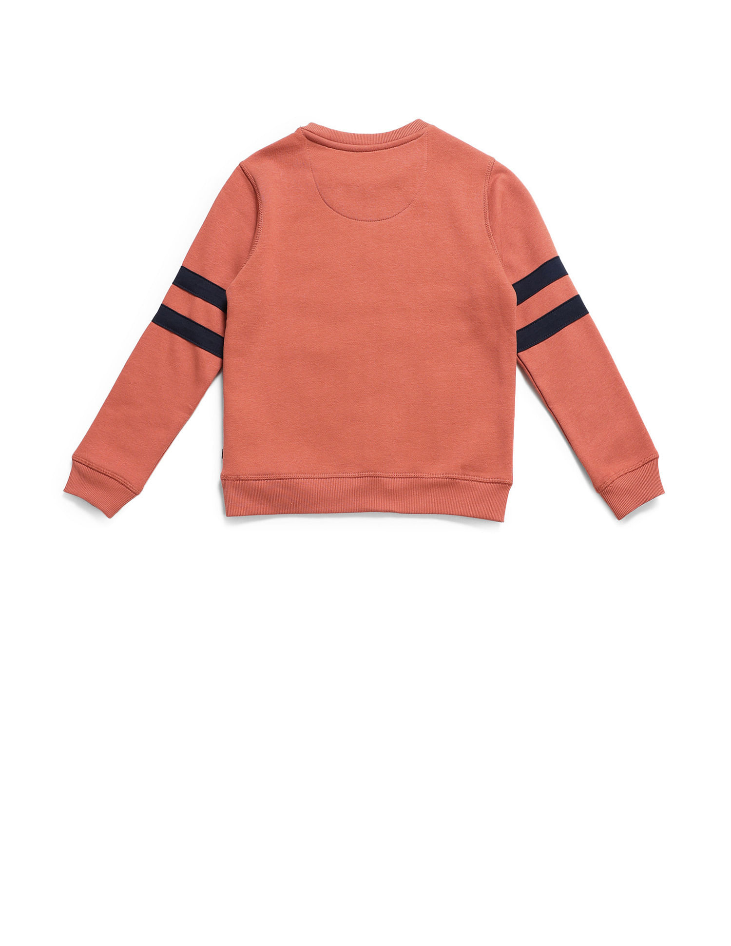 U.S. Polo Assn. Kids Boys Brand Printed Regular Fit Sweatshirt