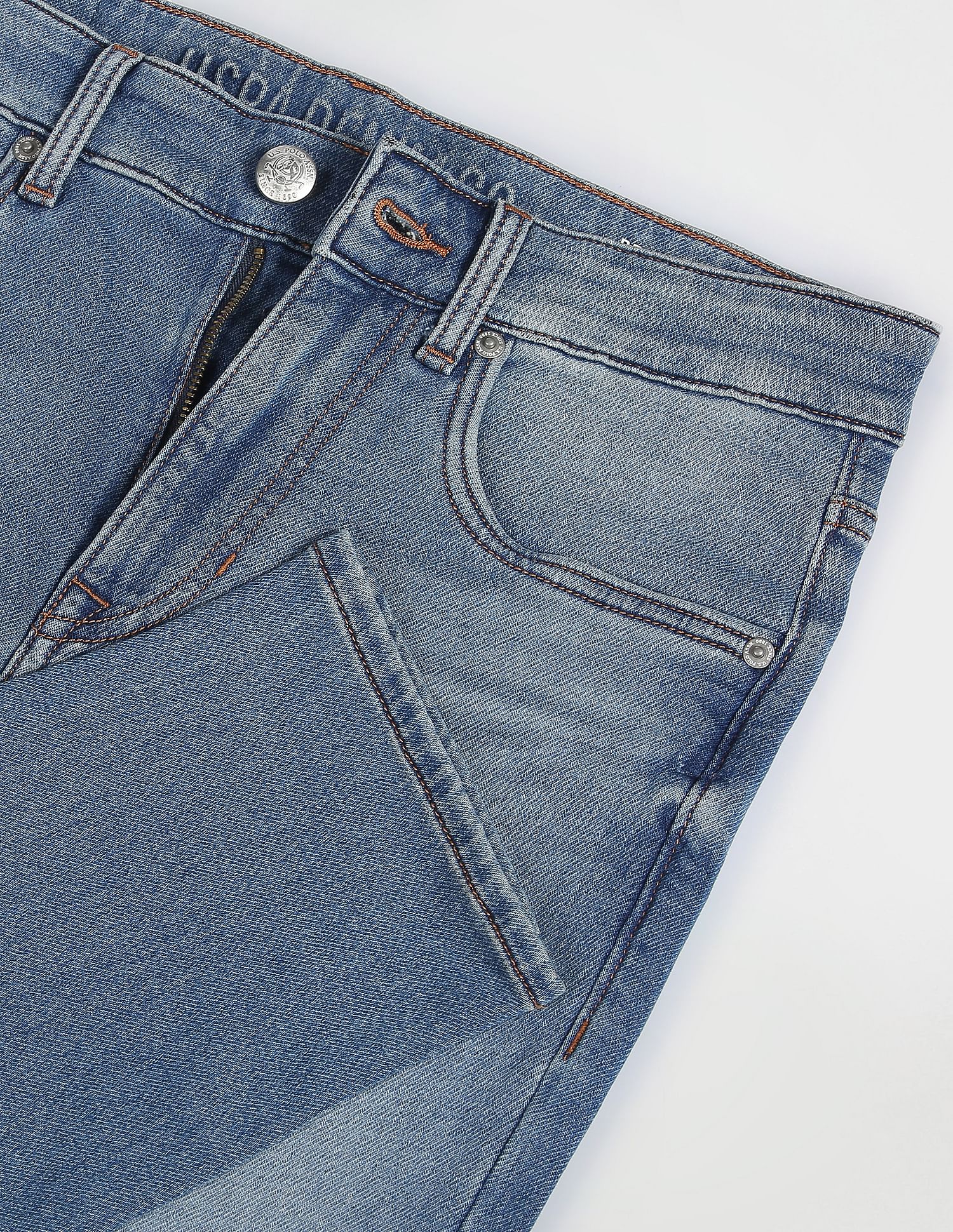 U.S. Polo Assn. Denim Co. Regallo Skinny Fit Blue Jeans