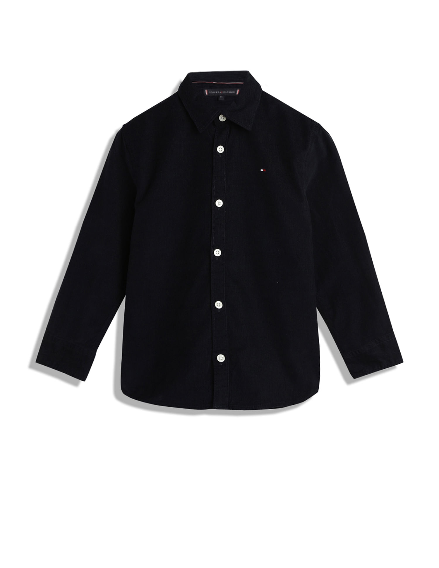 Tommy Hilfiger Kids Boys Solid Corduroy Shirt