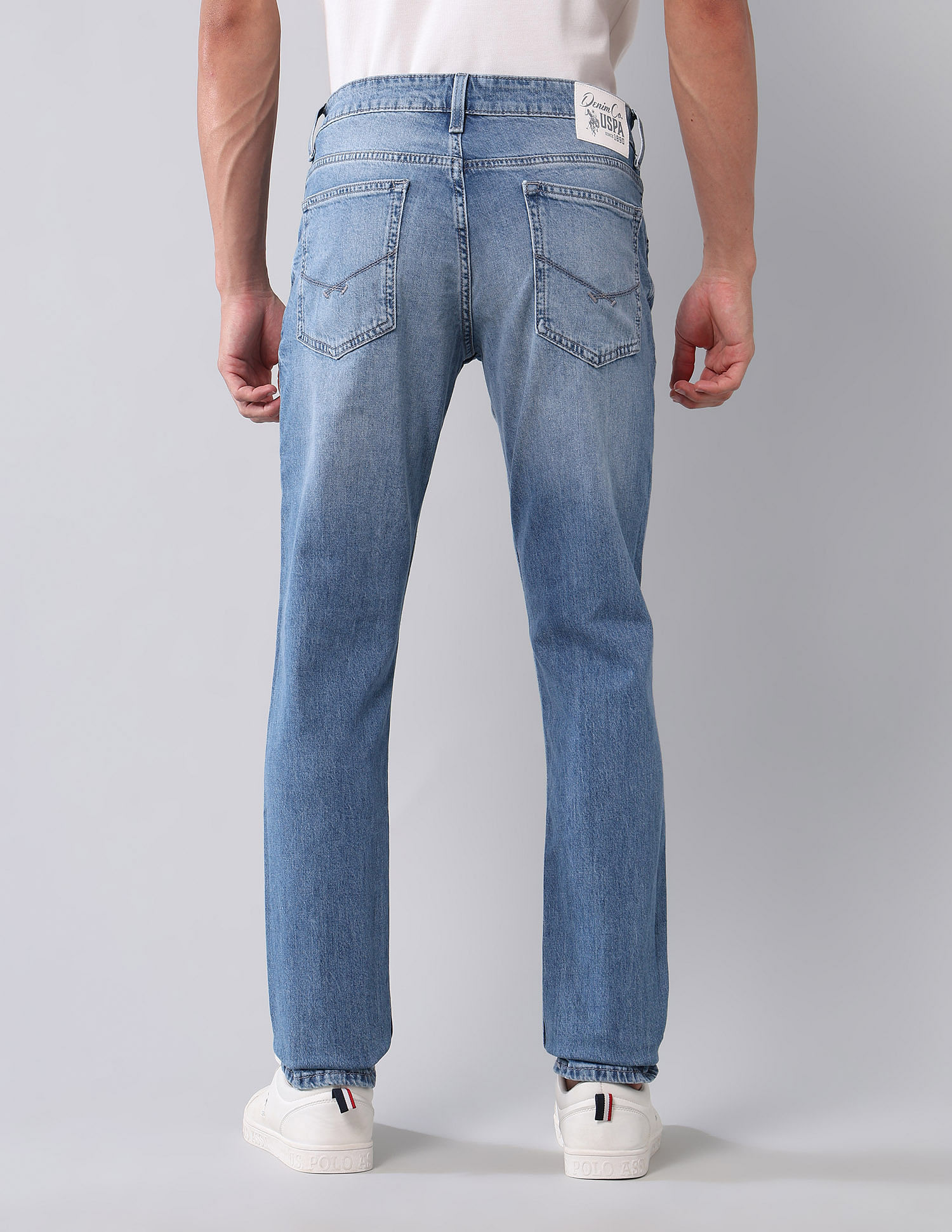 U.S. Polo Assn. Denim Co. Brandon Slim Tapered Fit Vintage Jeans