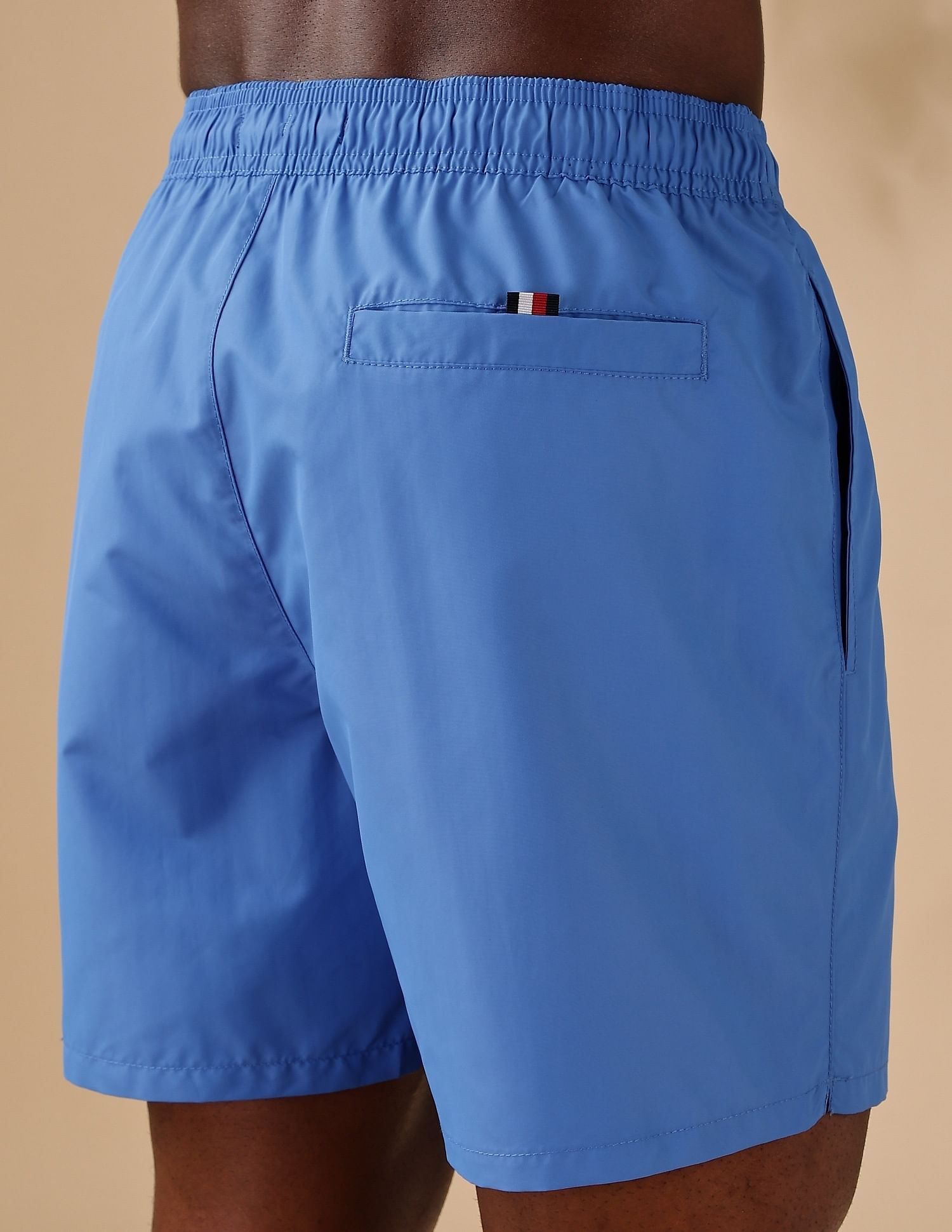 Tommy Hilfiger Regular-Fit Solid Mid Rise Shorts