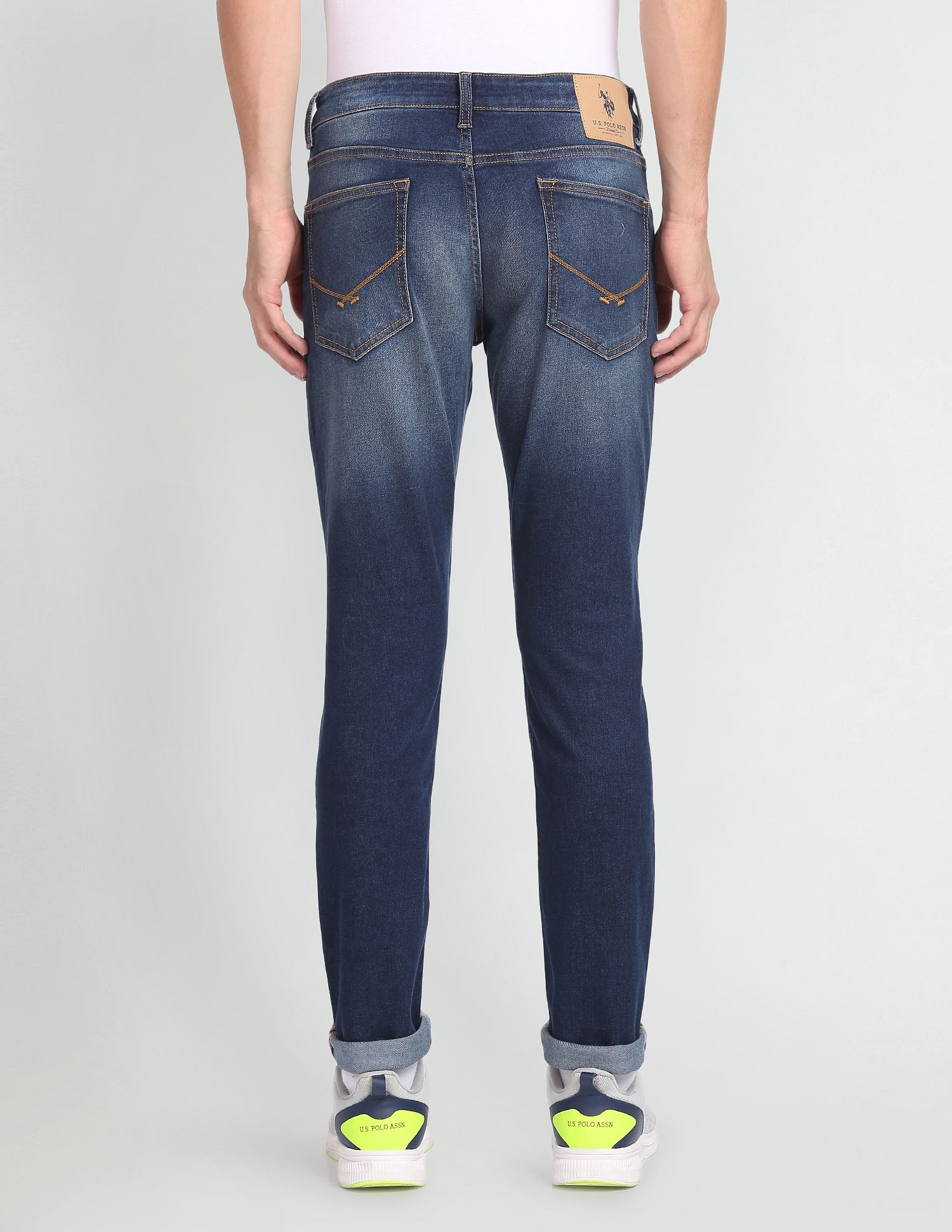 U.S. Polo Assn. Denim Co. Slim Tapered Fit Blue Jeans