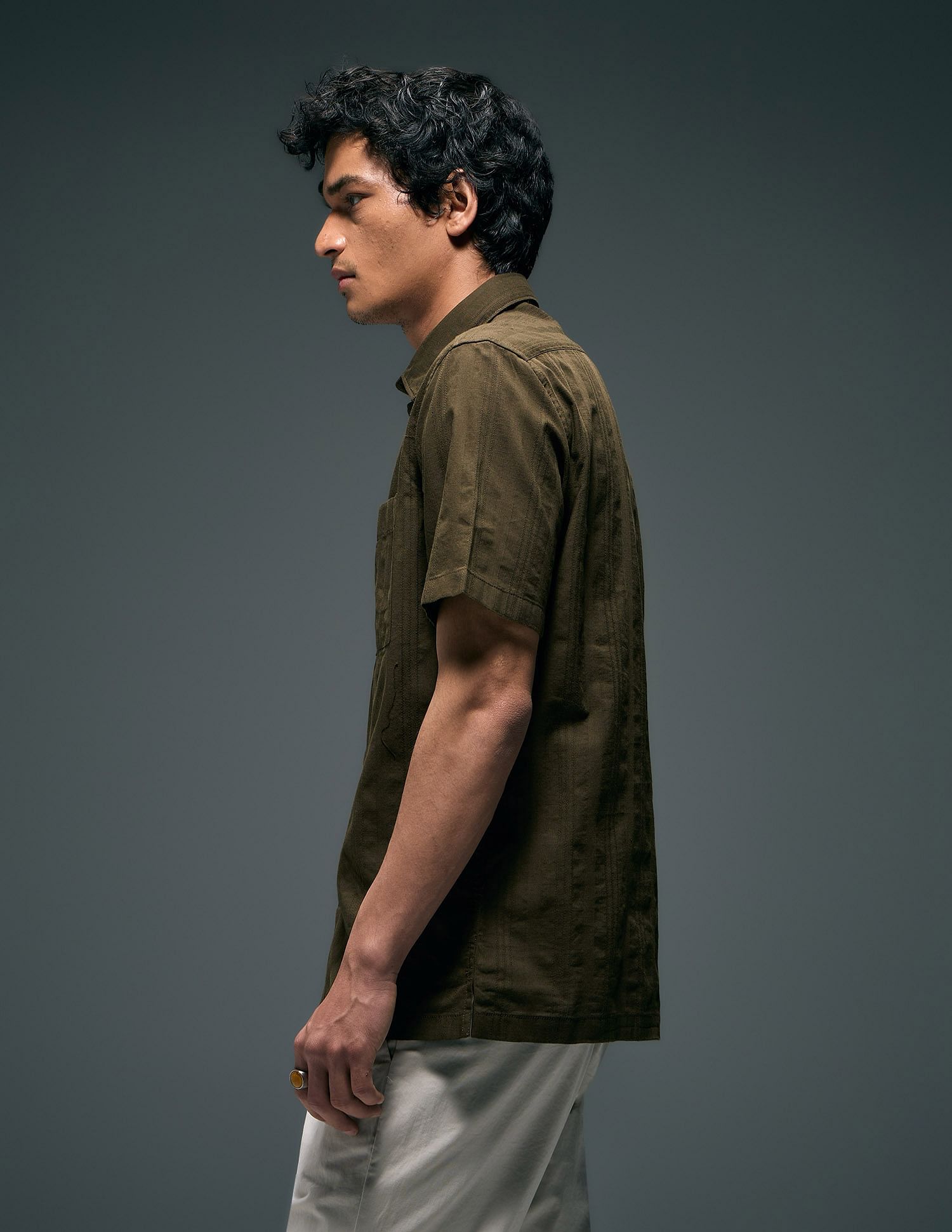 Flying Machine Regular Fit Pure Cotton Shirt