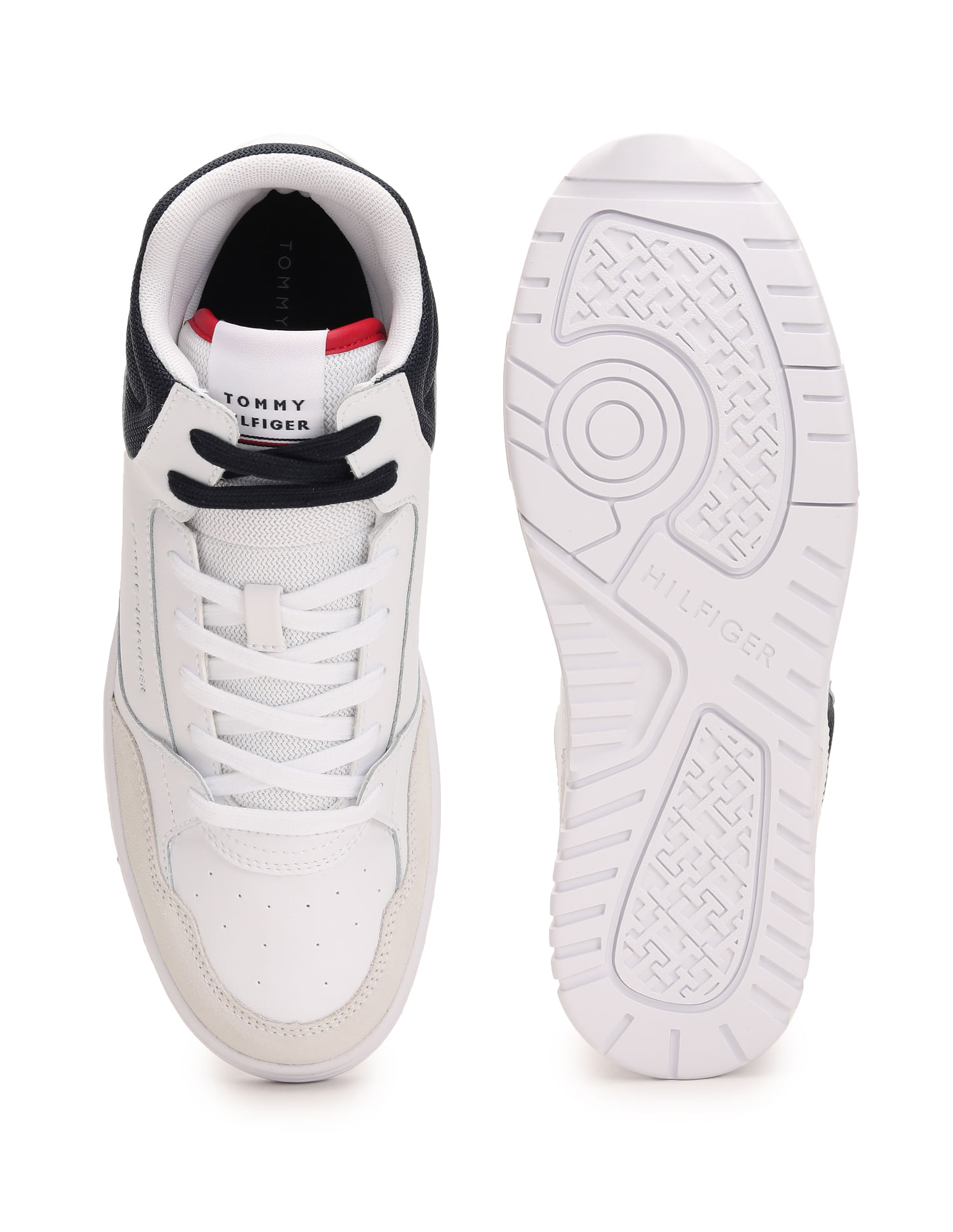 Buy Tommy Hilfiger Men Basket Core Midcut Sneakers - NNNOW.com