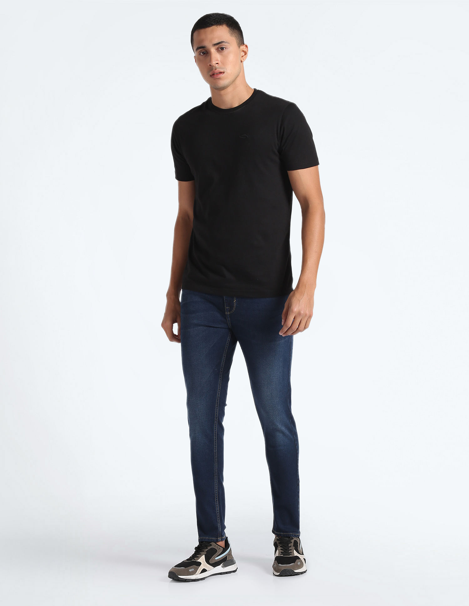 Flying Machine Morrison Skinny Cropped Jeans