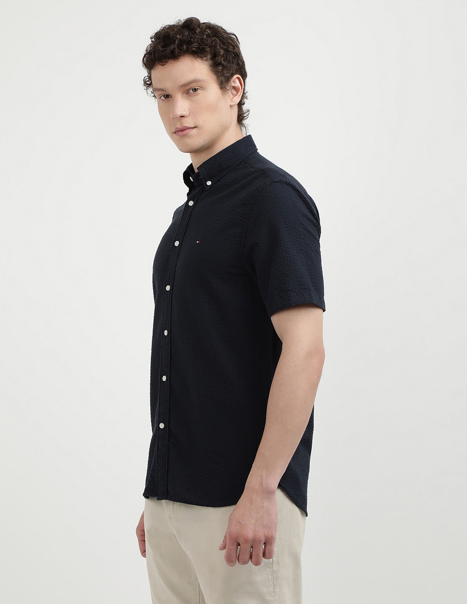 Tommy Hilfiger Seersucker Regular Shirt