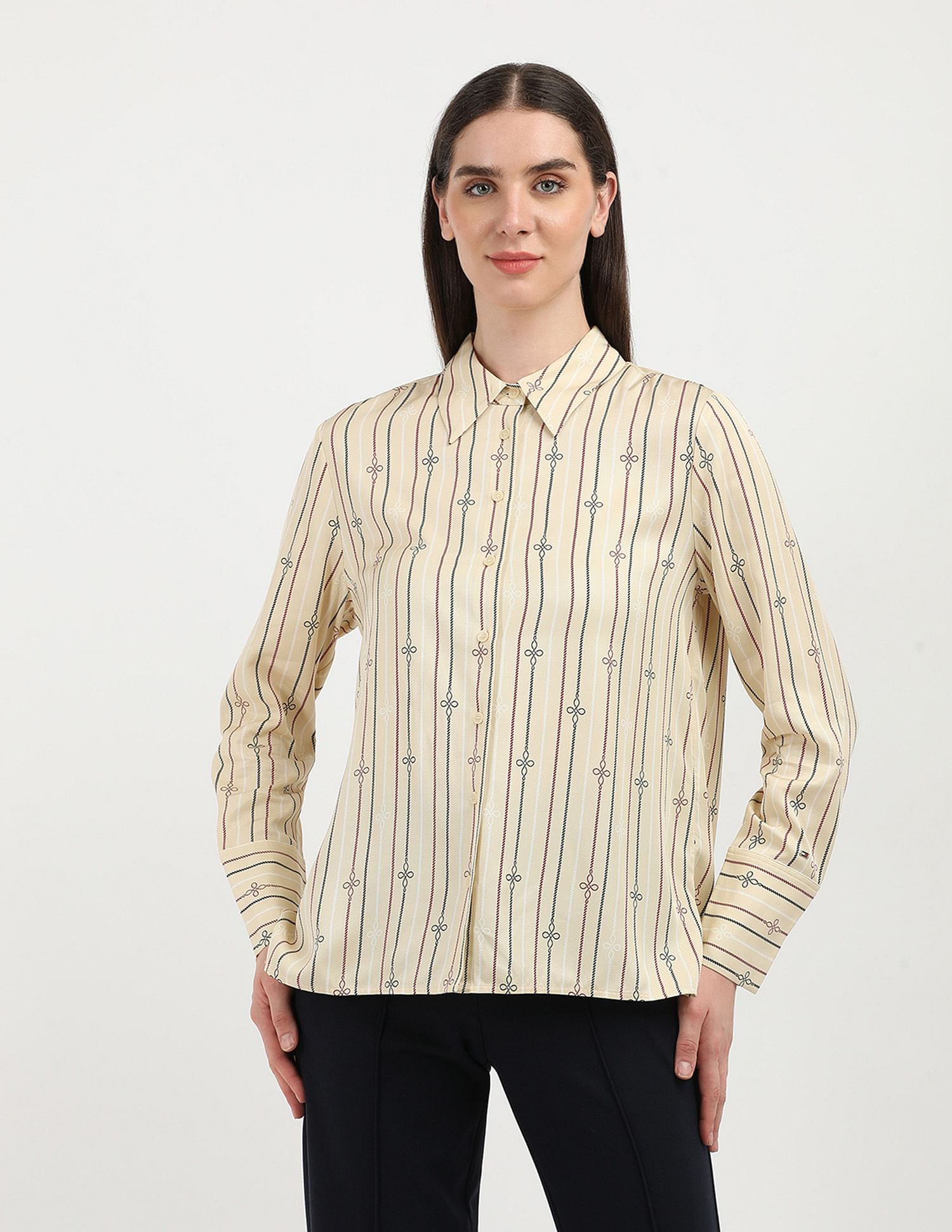 Tommy Hilfiger Regular Fit Vertical Striped Shirt