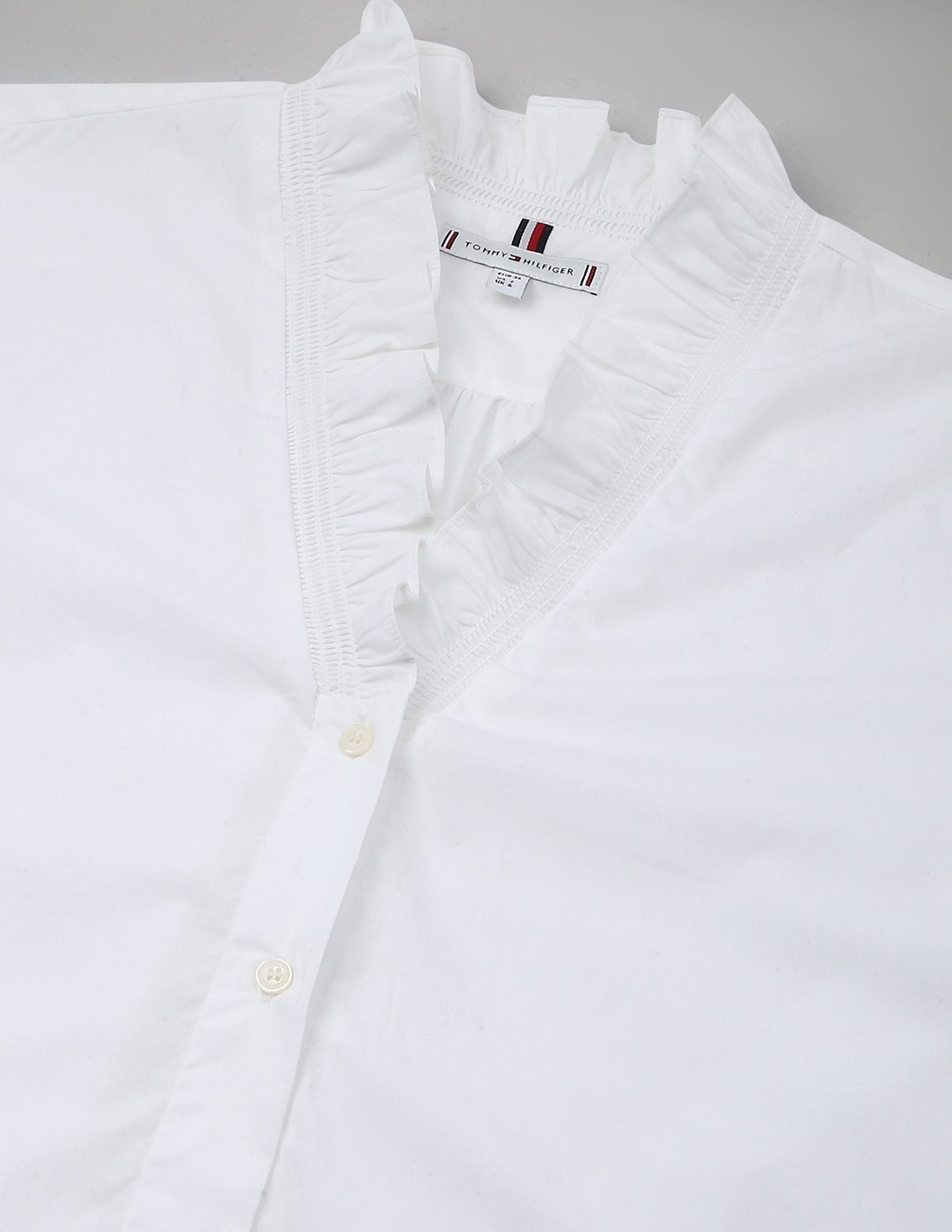 Tommy Hilfiger Regular-Fit Cotton V-Neck Regular Top
