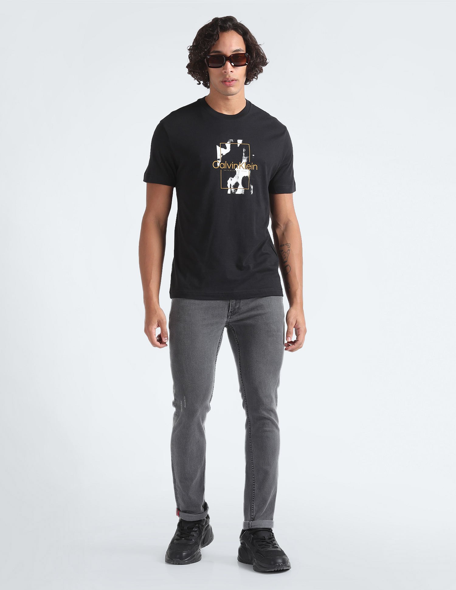 Calvin Klein Jeans Sustainable Brand Print T-Shirt