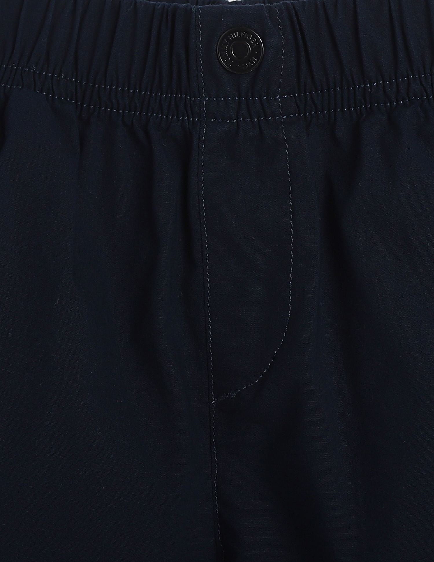 Tommy Hilfiger Kids Boys Solid Regular-Fit Cotton Shorts